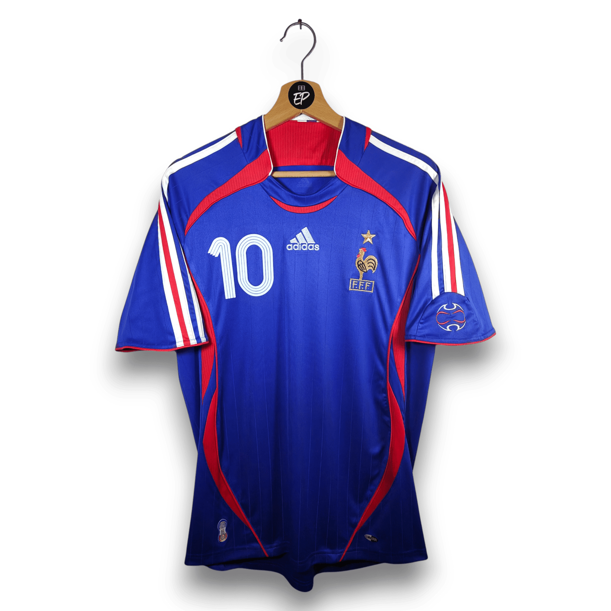 2006 - 07 France Home Shirt Zidane 10 - 9.5/10 - (M) - Eternal Pitch