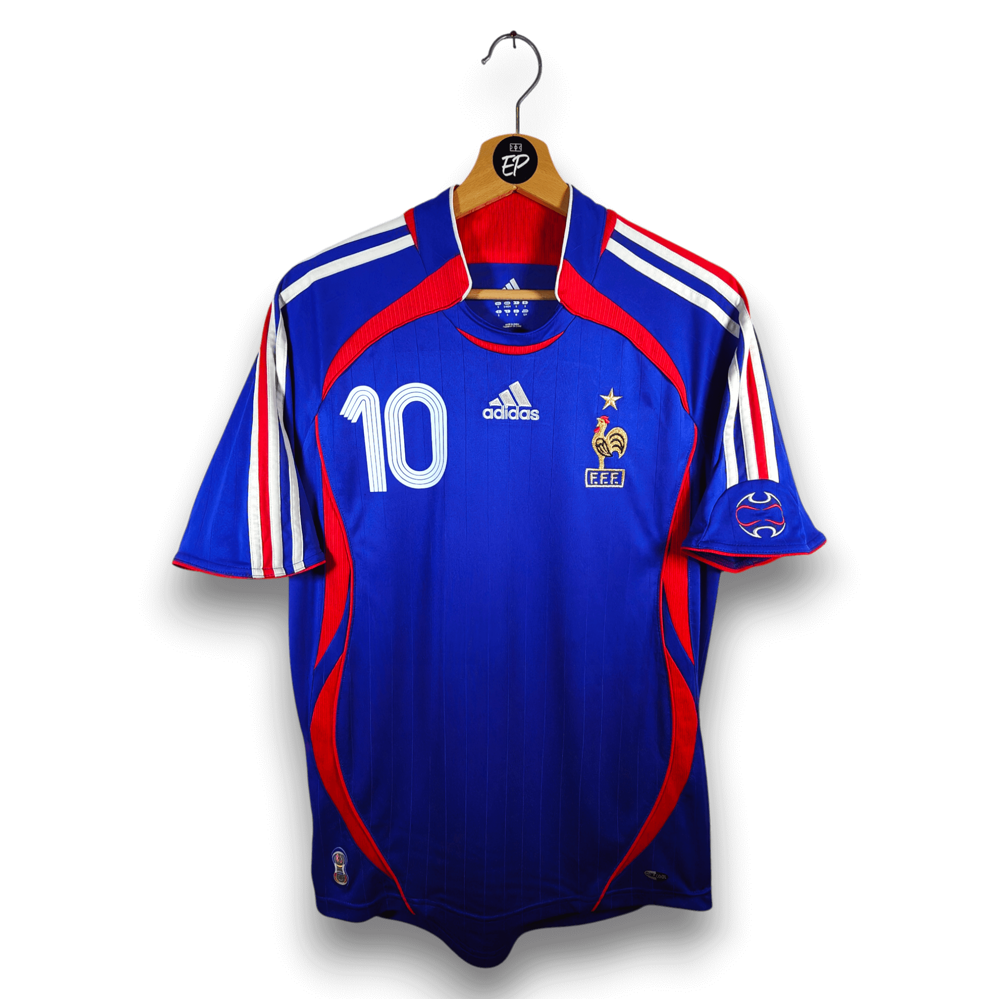 2006 - 07 France Home Shirt Zidane 10 - 9.5/10 - (S) - Eternal Pitch