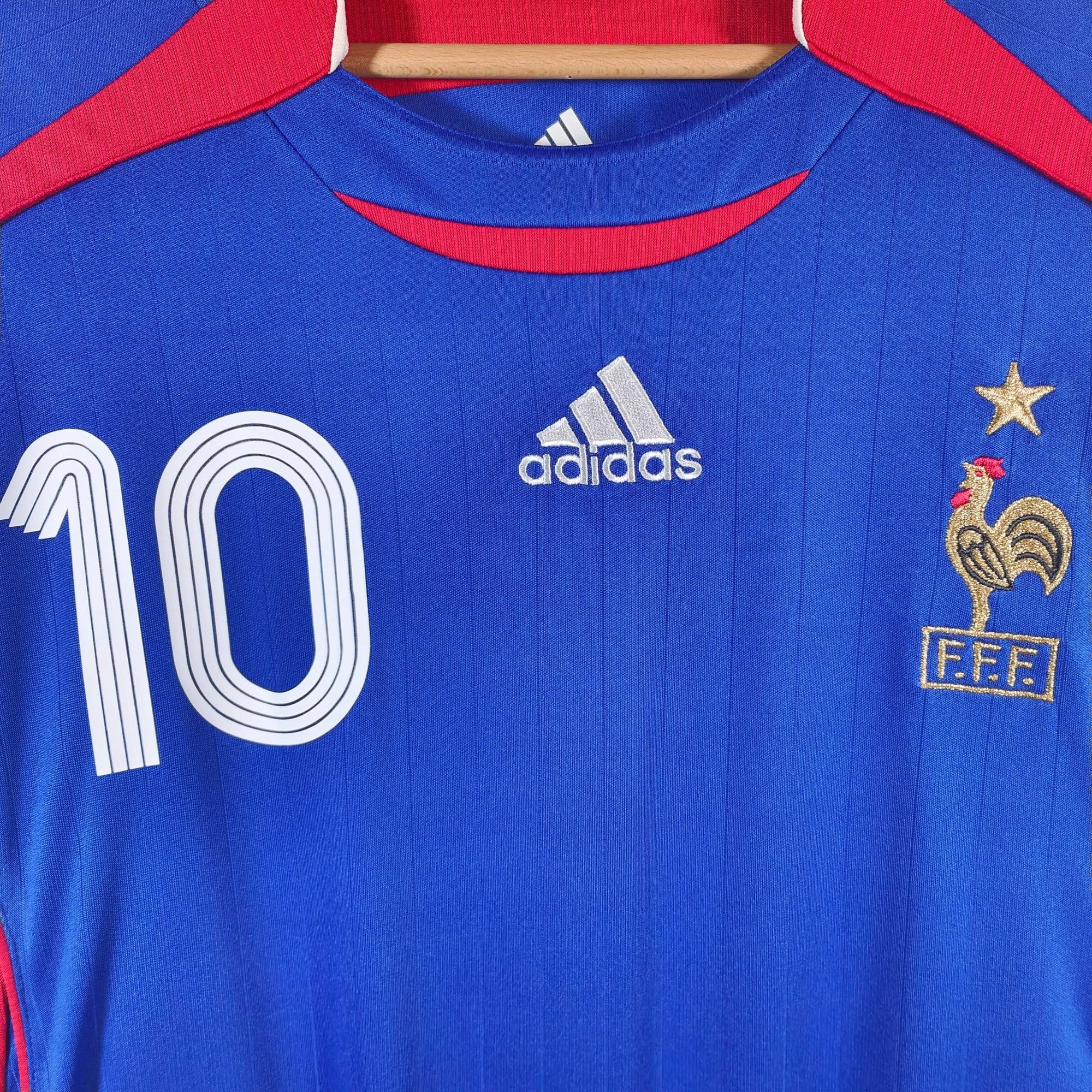 2006 - 07 France Home Shirt Zidane 10 - 9.5/10 - (XL) - Eternal Pitch