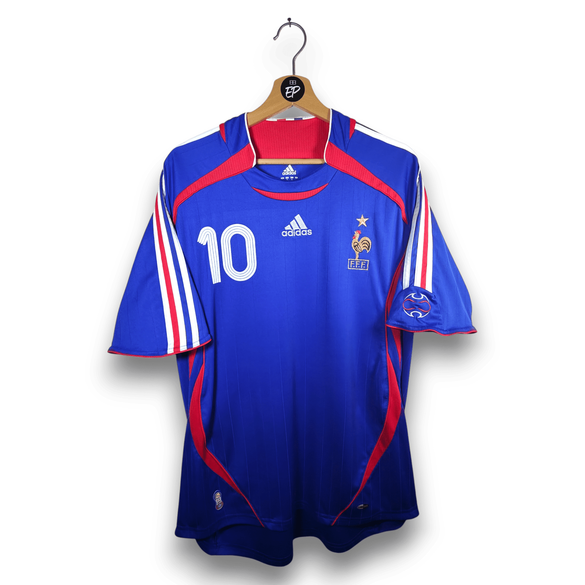 2006 - 07 France Home Shirt Zidane 10 - 9.5/10 - (XL) - Eternal Pitch