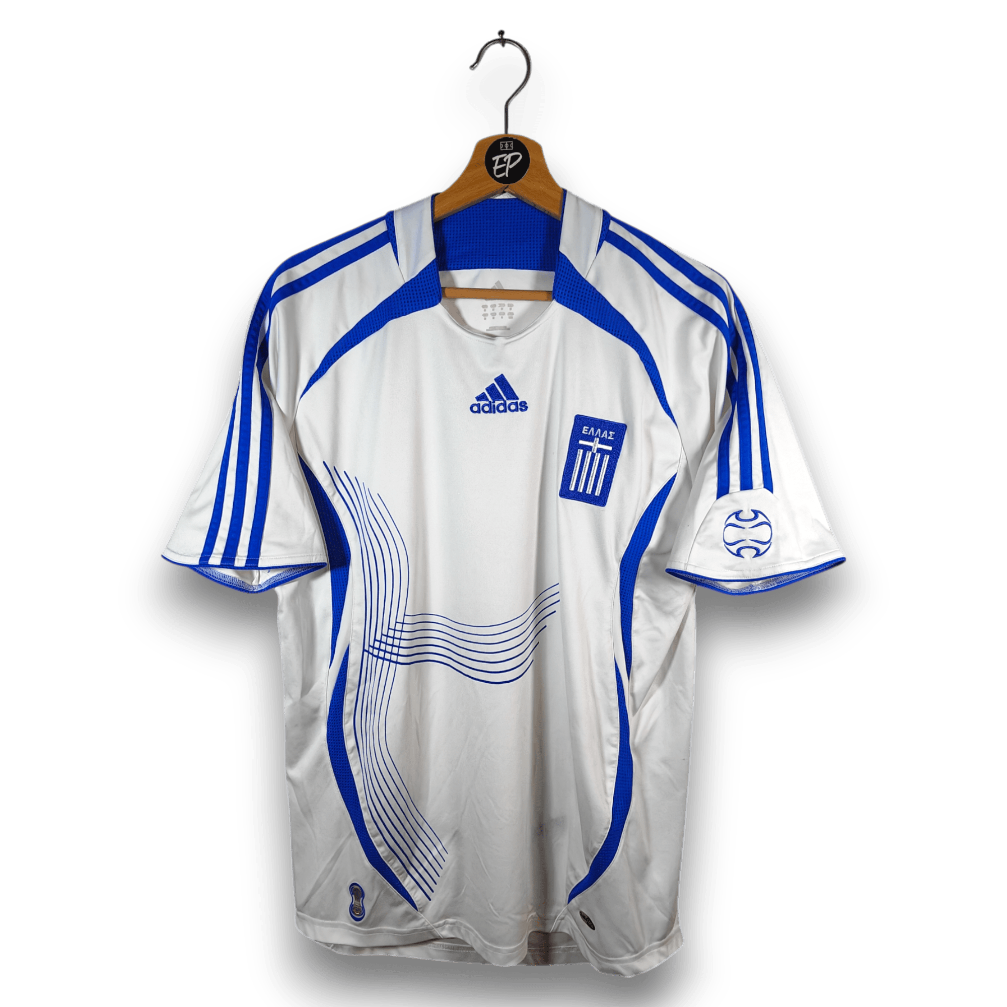 2006 - 07 Greece Away Shirt - 7.5/10 - (L) - Eternal Pitch
