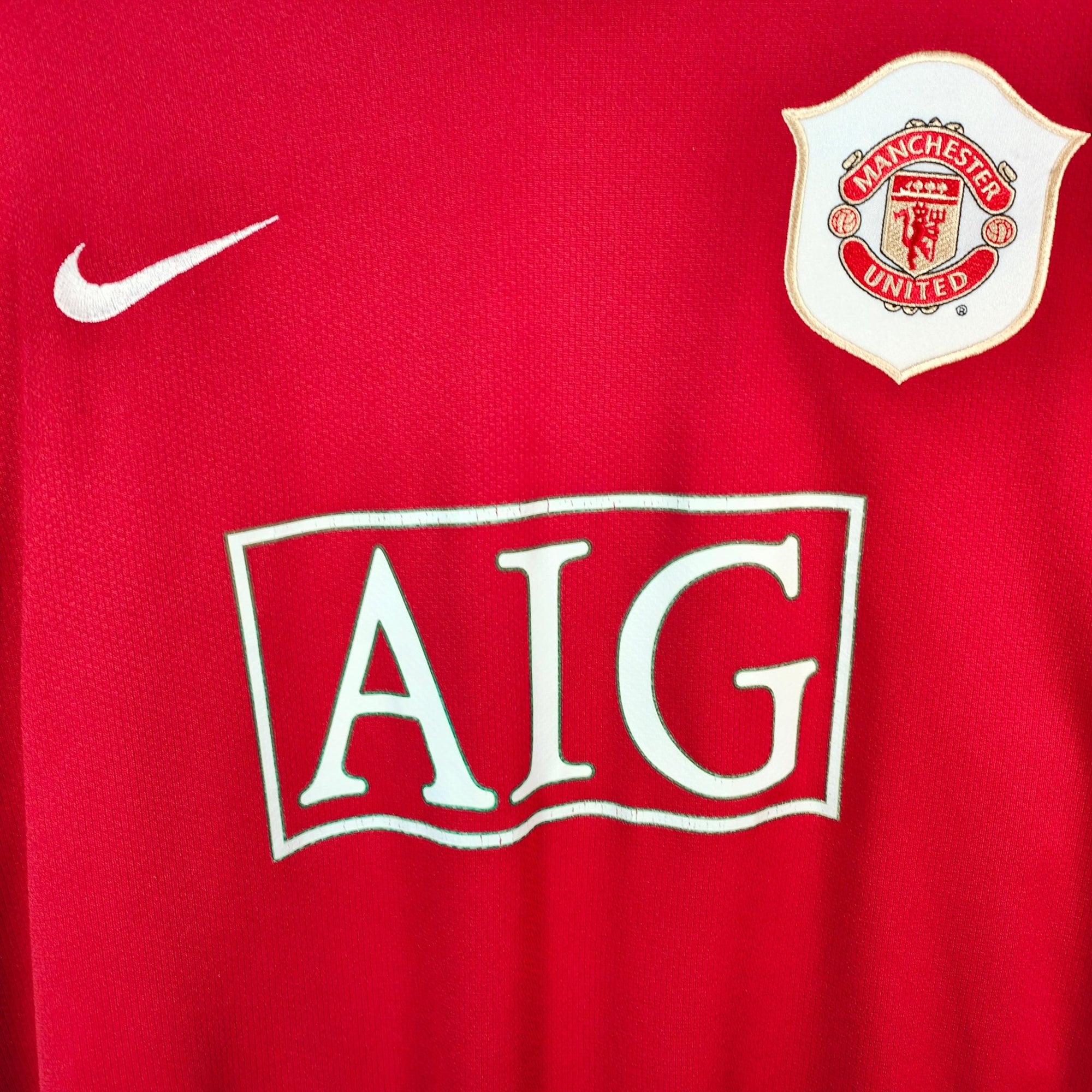 2006 - 07 Manchester United Home Shirt Ronaldo 7 - 8/10 - (XL) - Eternal Pitch