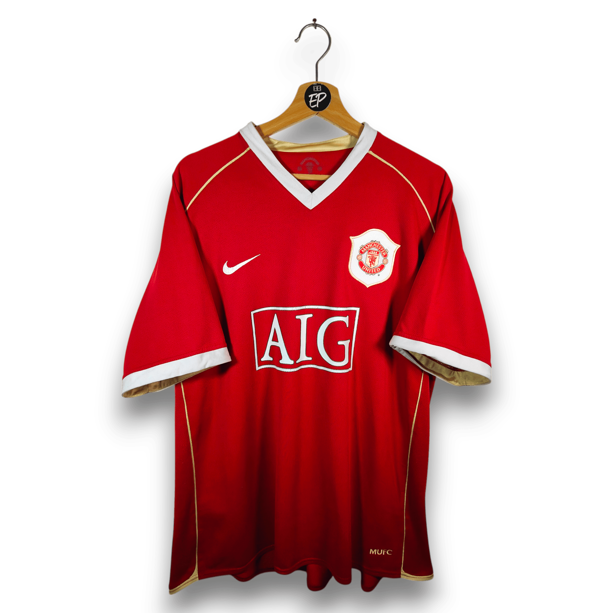 2006 - 07 Manchester United Home Shirt Ronaldo 7 - 8/10 - (XL) - Eternal Pitch