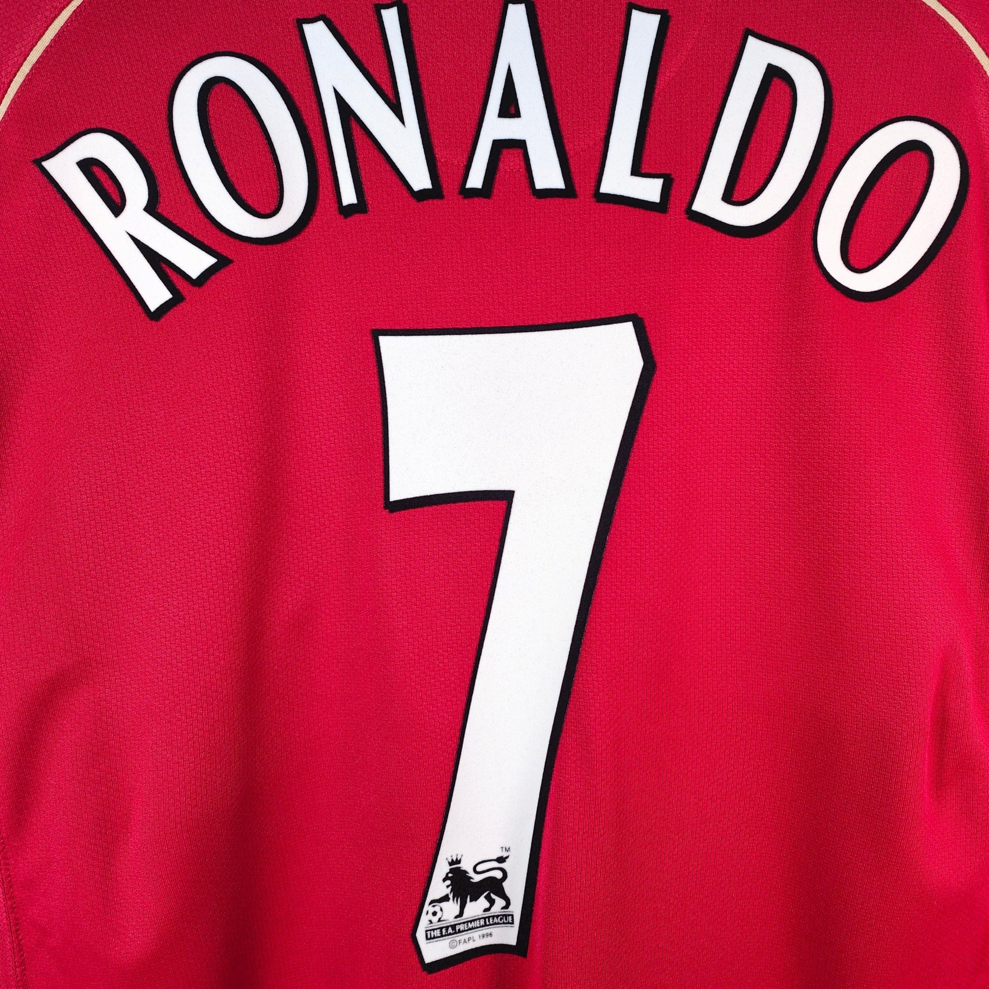 2006 - 07 Manchester United Home Shirt Ronaldo 7 - 9/10 - (M) - Eternal Pitch