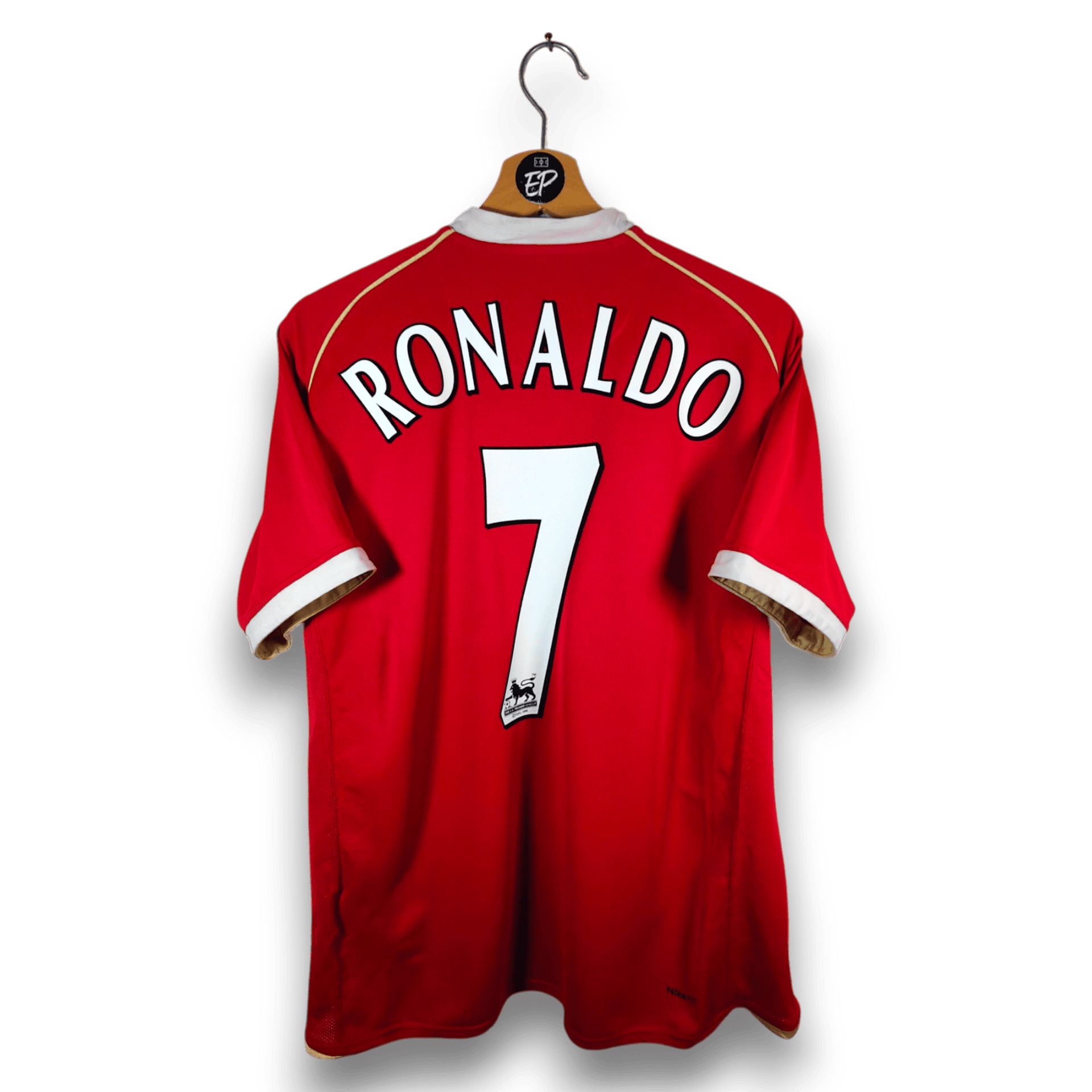 2006-07 Manchester United Home Shirt Ronaldo #7 - 9/10 - (M