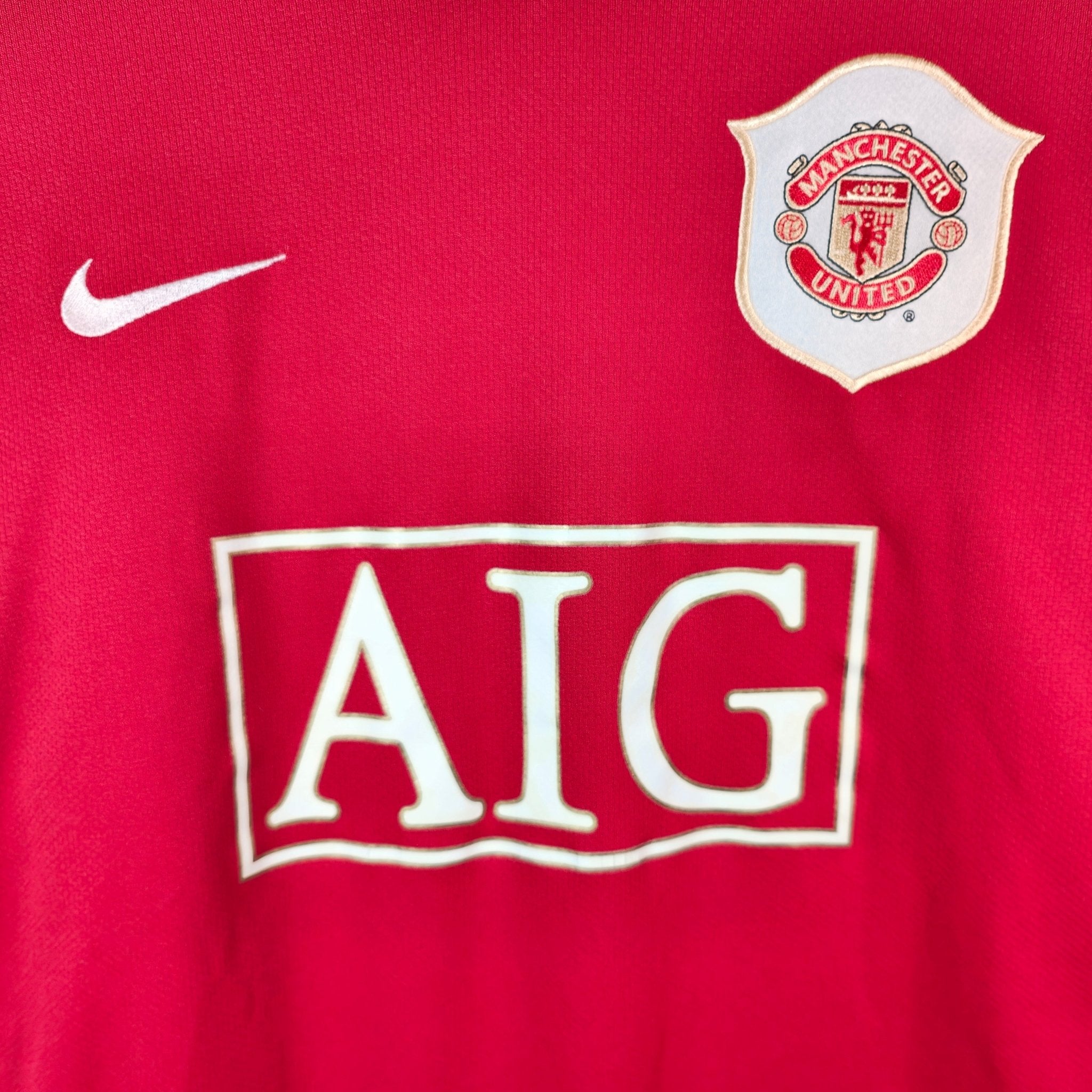 2006-07 Manchester United Home Shirt Ronaldo #7 - 9/10 - (M