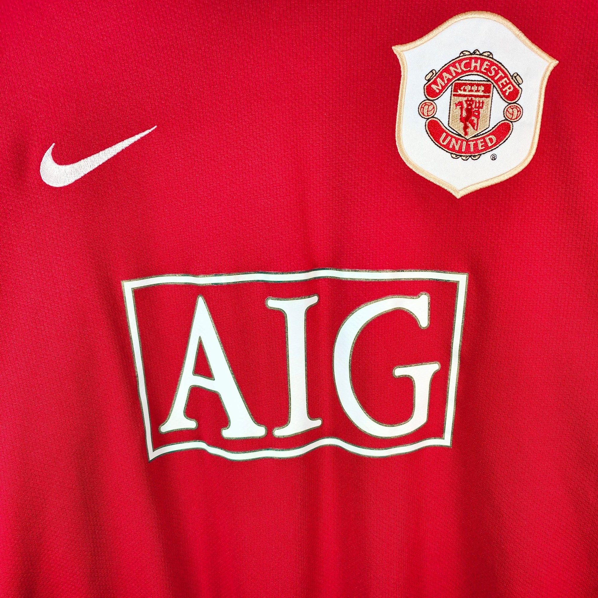2006 - 07 Manchester United Home Shirt Rooney 8 - 8.5/10 - (M) - Eternal Pitch