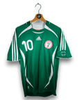 2006 - 07 Nigeria Home Shirt Okocha 10 - 9.5/10 - (M) - Eternal Pitch