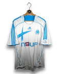 2006 - 07 Olympique Marseille Home Shirt Cisse 9 - 9/10 - (XL) - Eternal Pitch