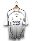 2006 - 07 Real Madrid Home Shirt Beckham 23 - 8.5/10 - (XL) - Eternal Pitch
