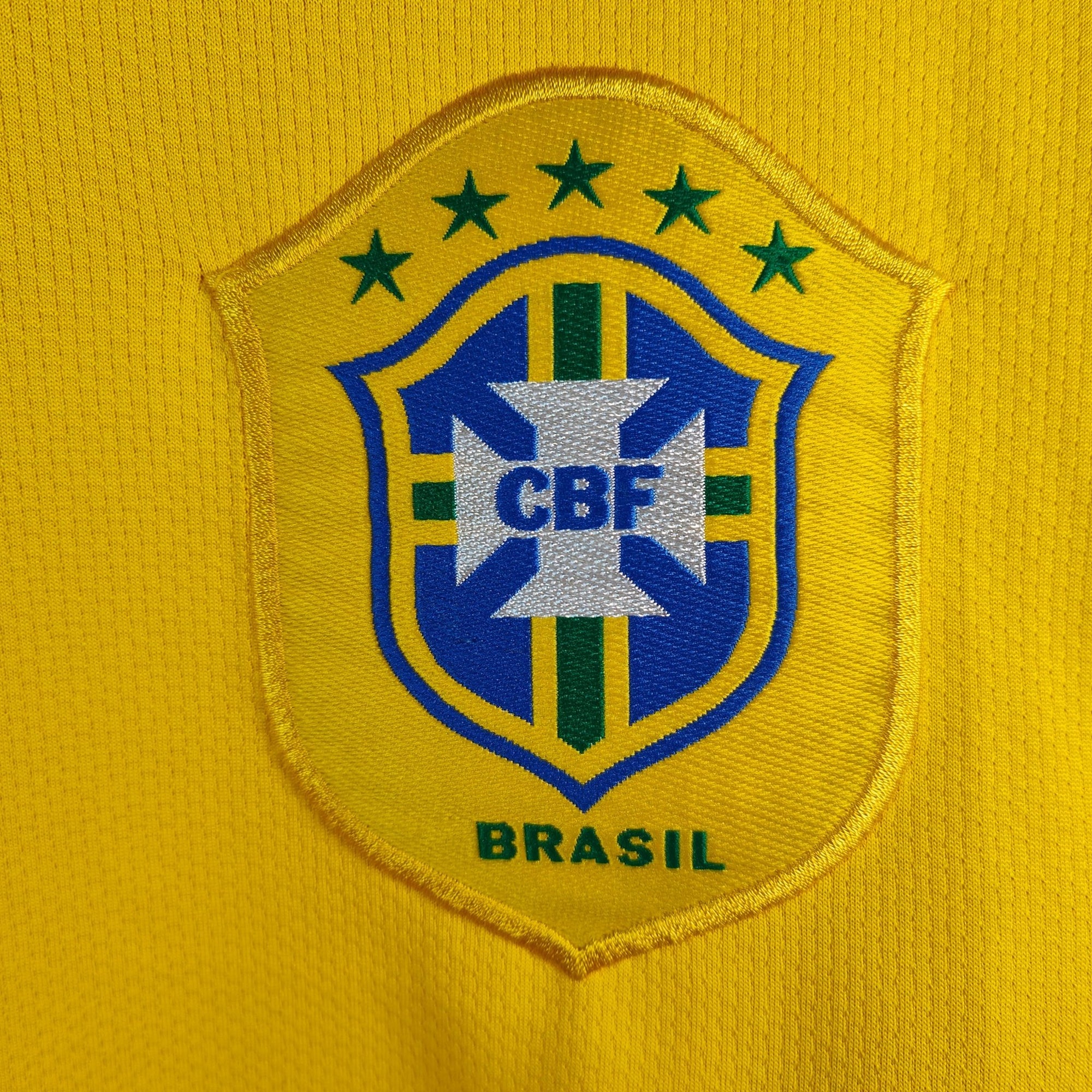 2006 - 08 Brazil Home Shirt Adriano 7 - 9/10 - (M) - Eternal Pitch