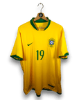2006 - 08 Brazil Home Shirt Juninho 19 - 9/10 - (XL) - Eternal Pitch
