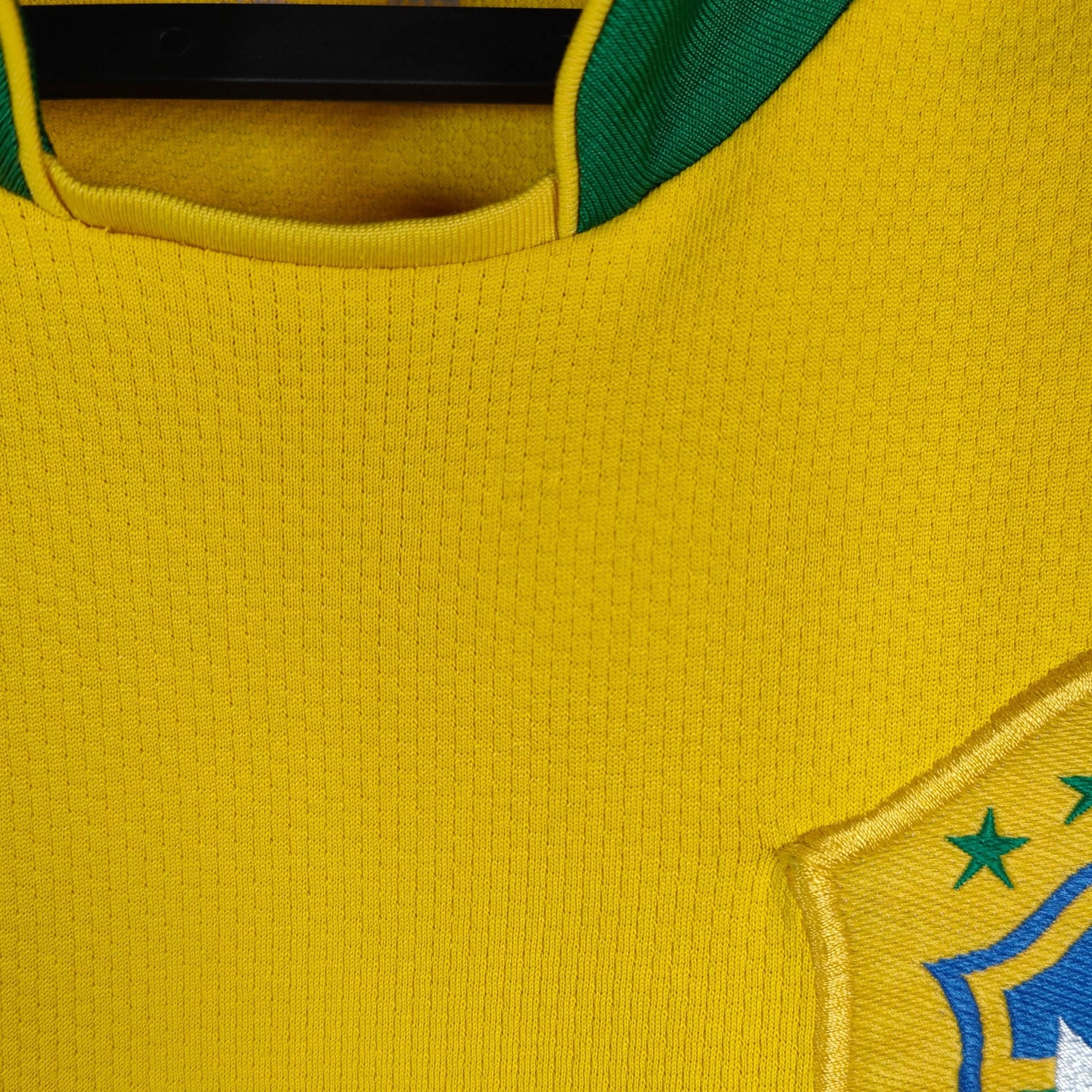 2006 - 08 Brazil Home Shirt Ronaldinho 10 - 7.5/10 - (S) - Eternal Pitch