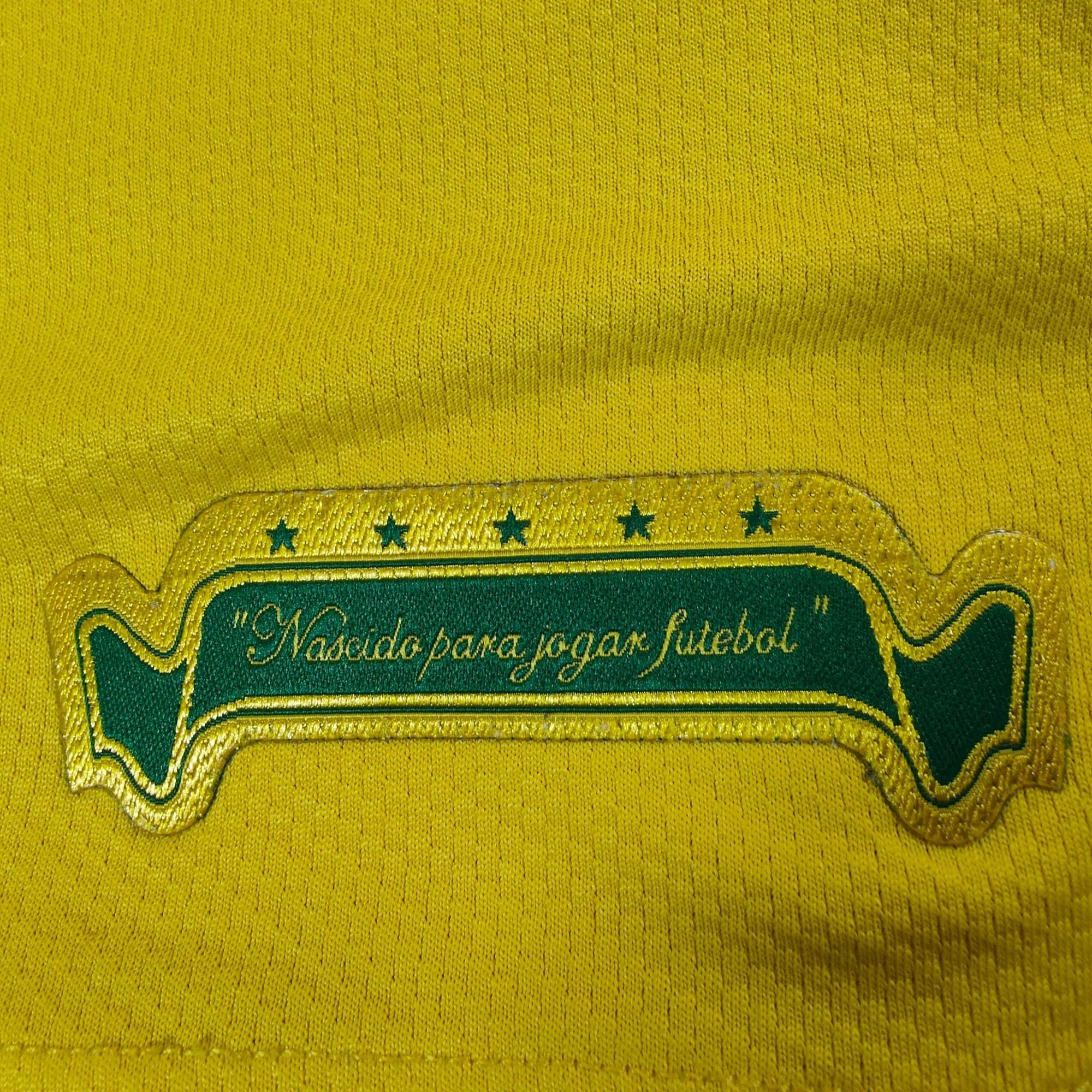 2006 - 08 Brazil Home Shirt Ronaldinho 10 - 7.5/10 - (S) - Eternal Pitch