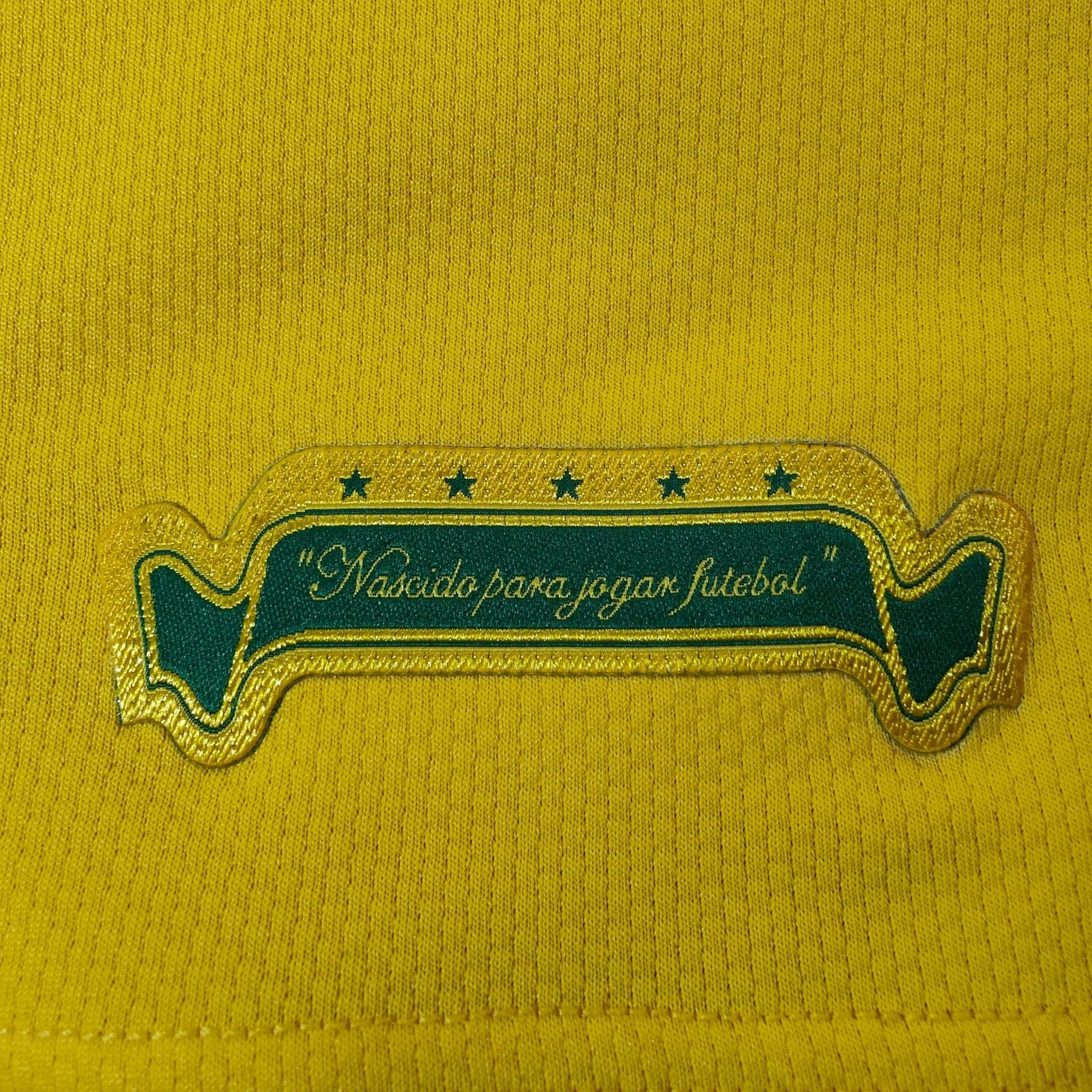 2006 - 08 Brazil Home Shirt Ronaldinho 10 - 8.5/10 - (XL) - Eternal Pitch