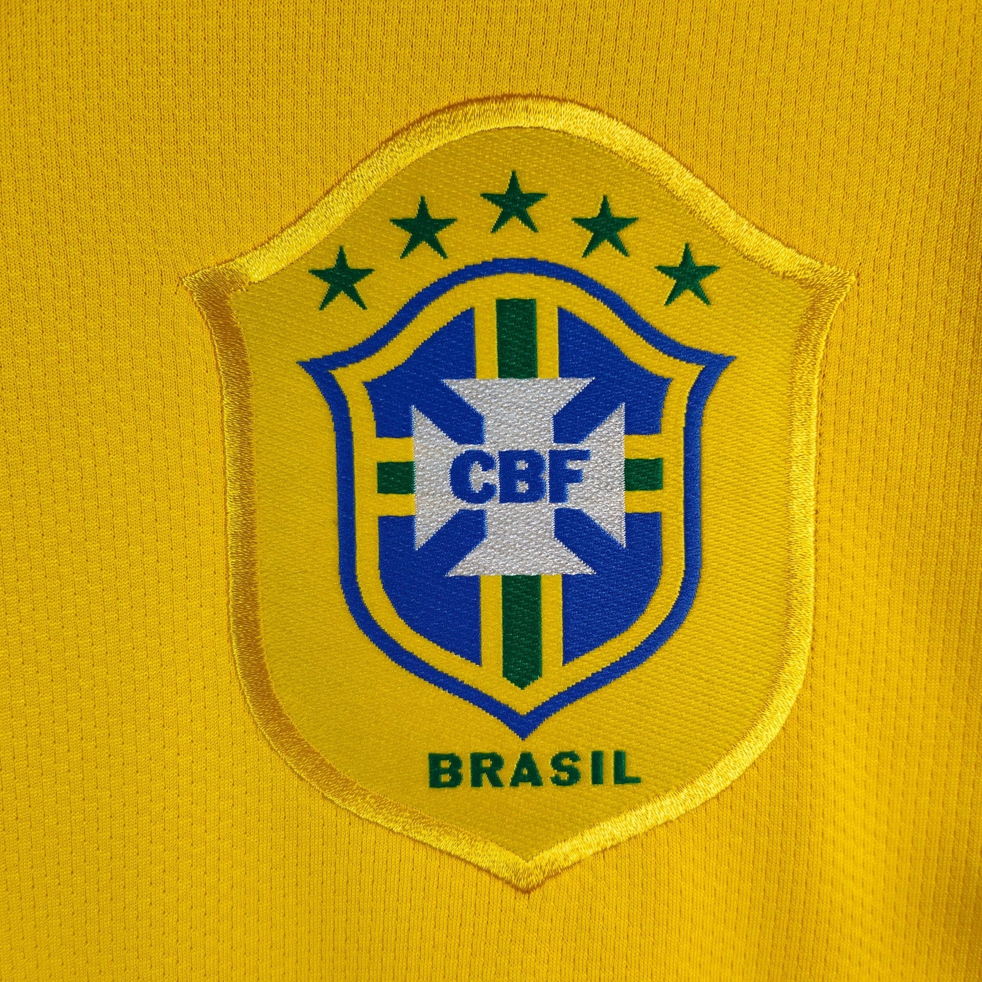 2006 - 08 Brazil Home Shirt Ronaldinho 10 - 9/10 - (M) - Eternal Pitch