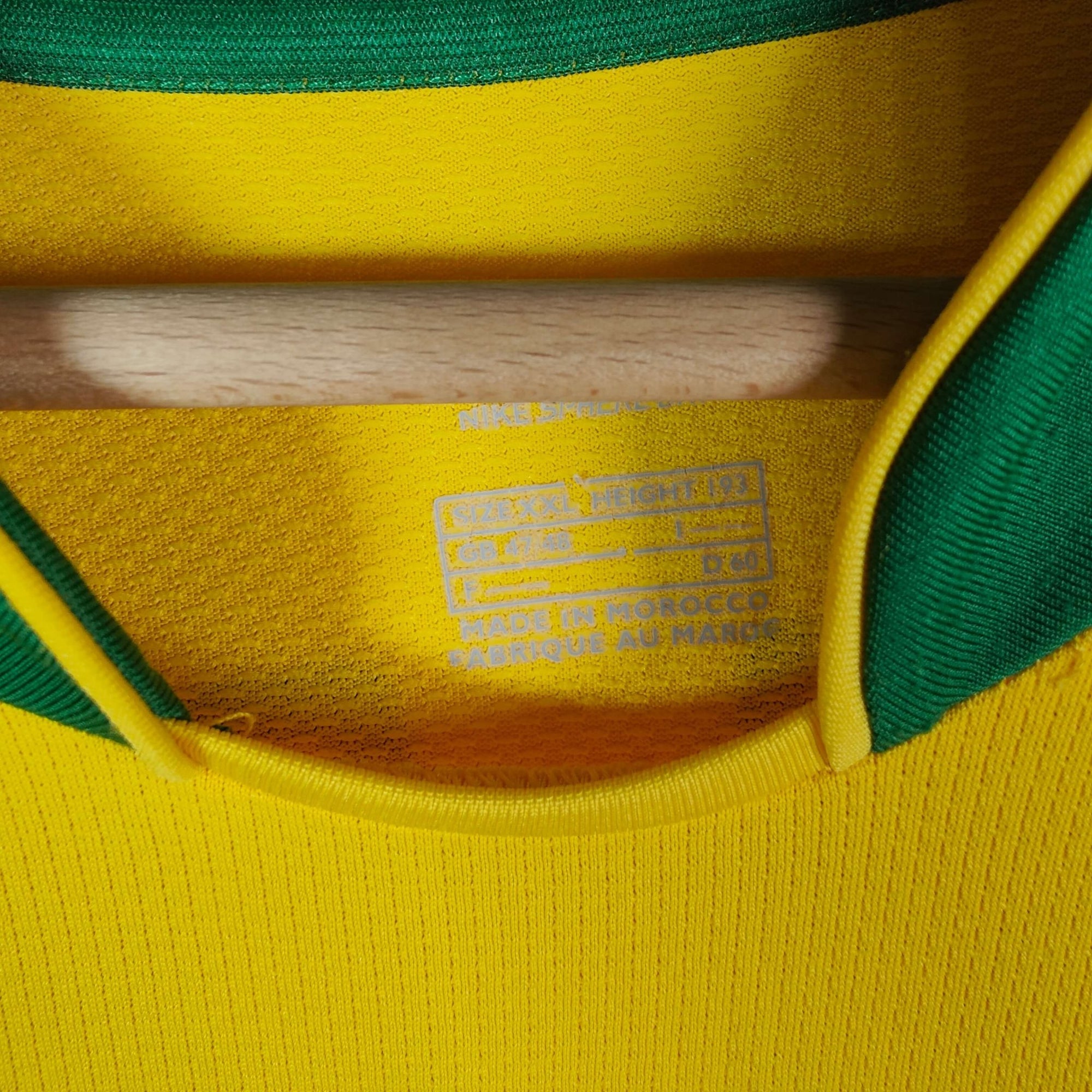 2006 - 08 Brazil Home Shirt Ronaldinho 10 - 9.5/10 - (XXL) - Eternal Pitch