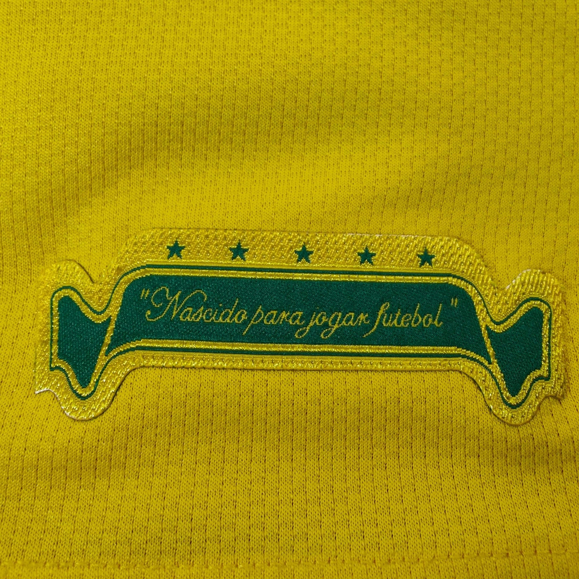 2006 - 08 Brazil Home Shirt Ronaldinho 10 - 9.5/10 - (XXL) - Eternal Pitch