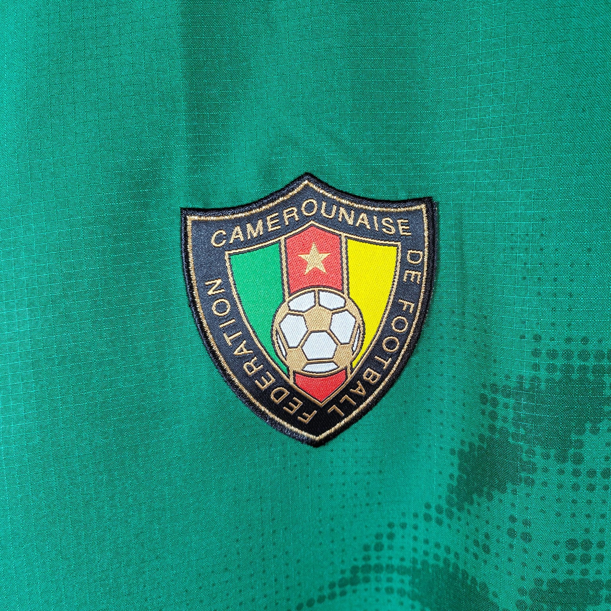 2006 - 08 Cameroon Home Shirt Eto’o 9 - 9.5/10 - (XL) - Eternal Pitch