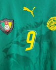 2006 - 08 Cameroon Home Shirt Eto’o 9 - 9.5/10 - (XL) - Eternal Pitch
