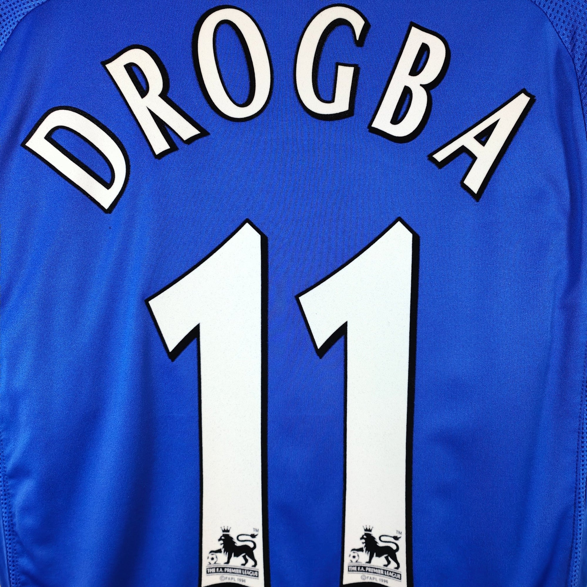 2006 - 08 Chelsea Home Shirt Drogba 11 - 7/10 - (M) - Eternal Pitch