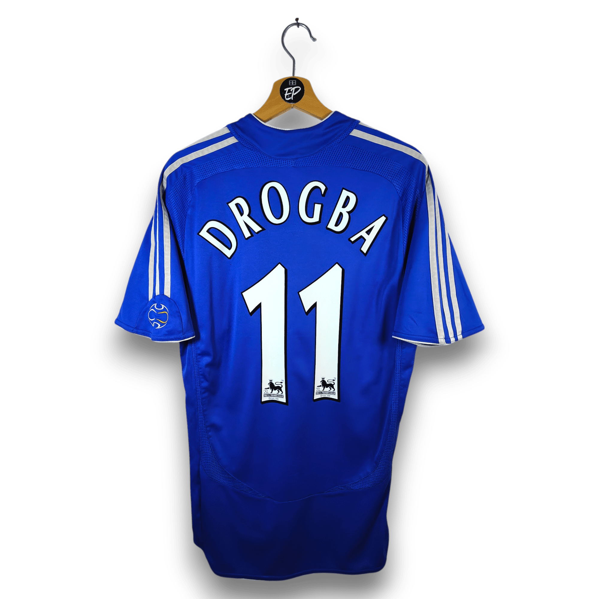 2006 - 08 Chelsea Home Shirt Drogba 11 - 7/10 - (M) - Eternal Pitch
