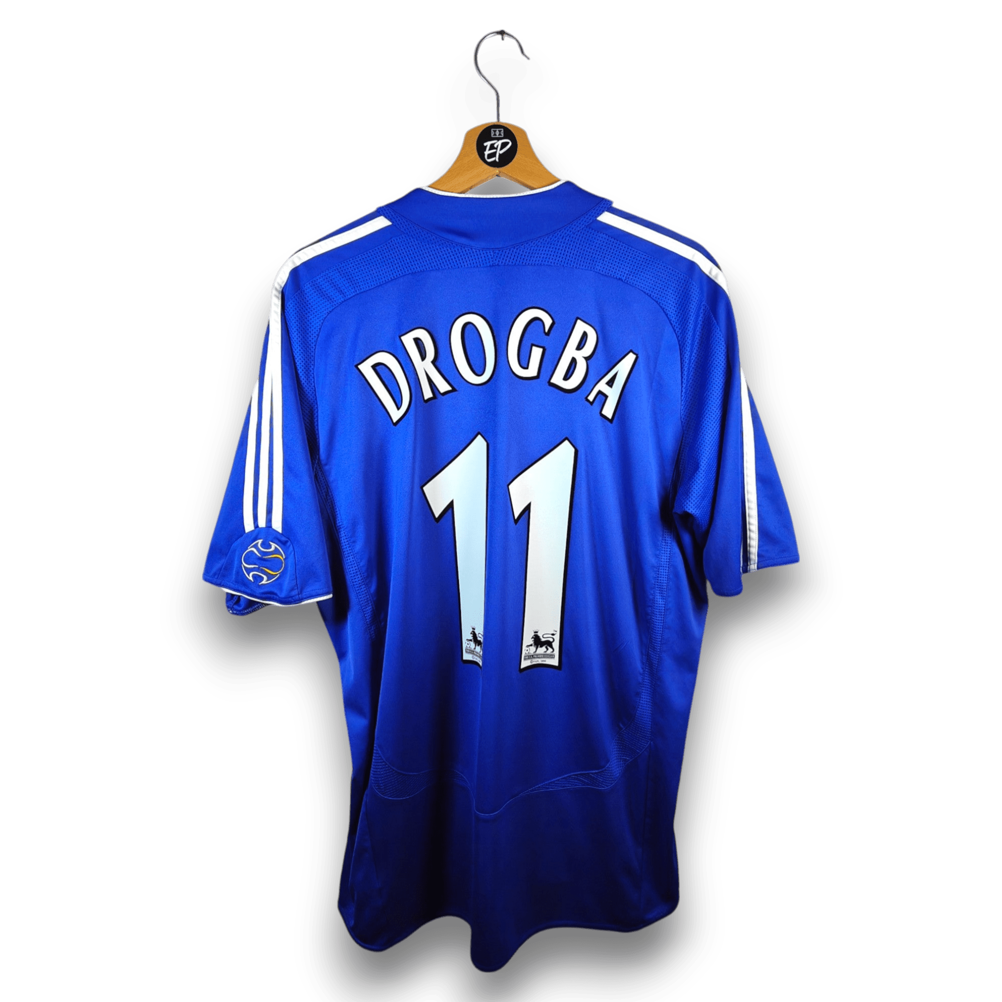 2006 - 08 Chelsea Home Shirt Drogba 11 (L) - Eternal Pitch