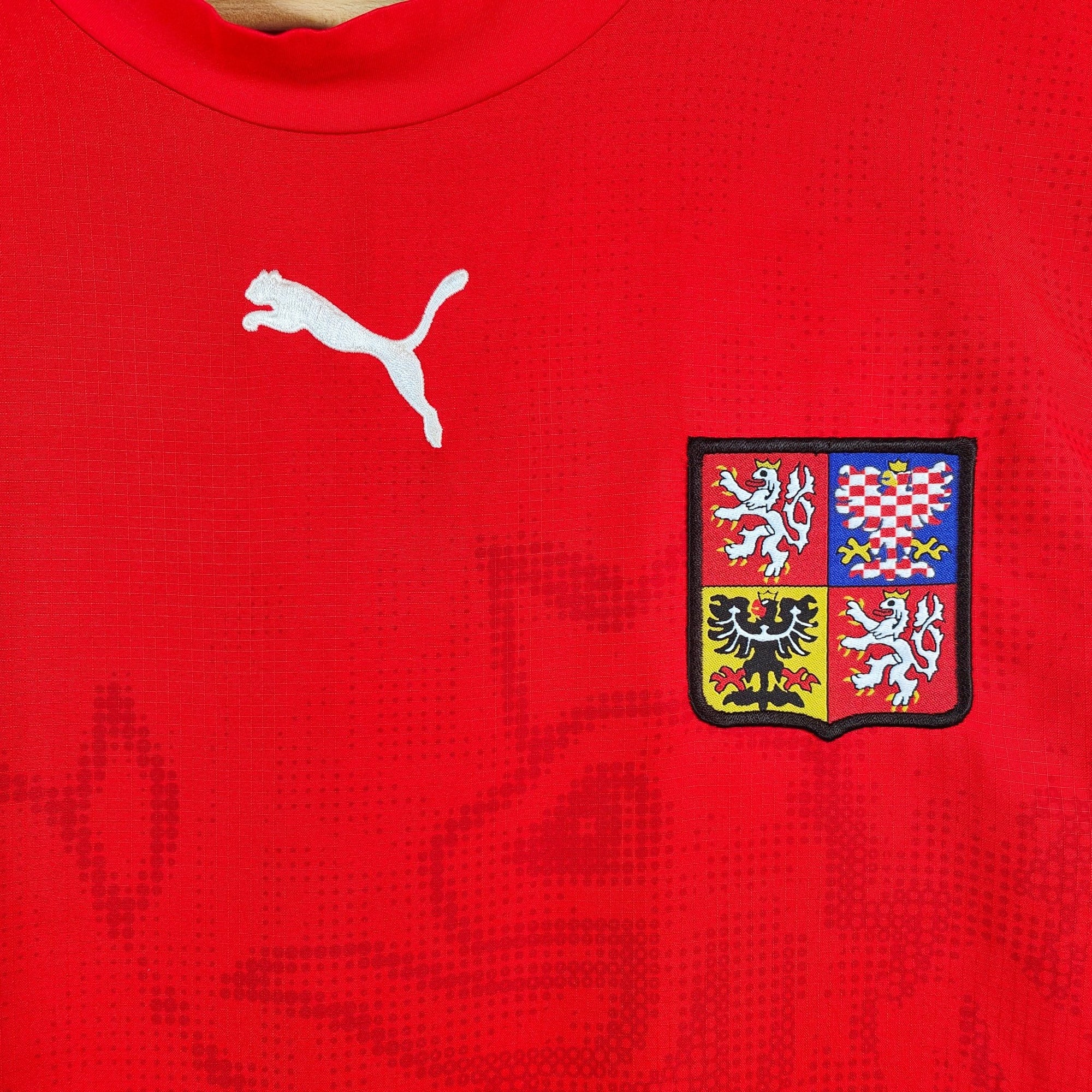 2006 - 08 Czech Republic Home Shirt - 9.5/10 - (L) - Eternal Pitch