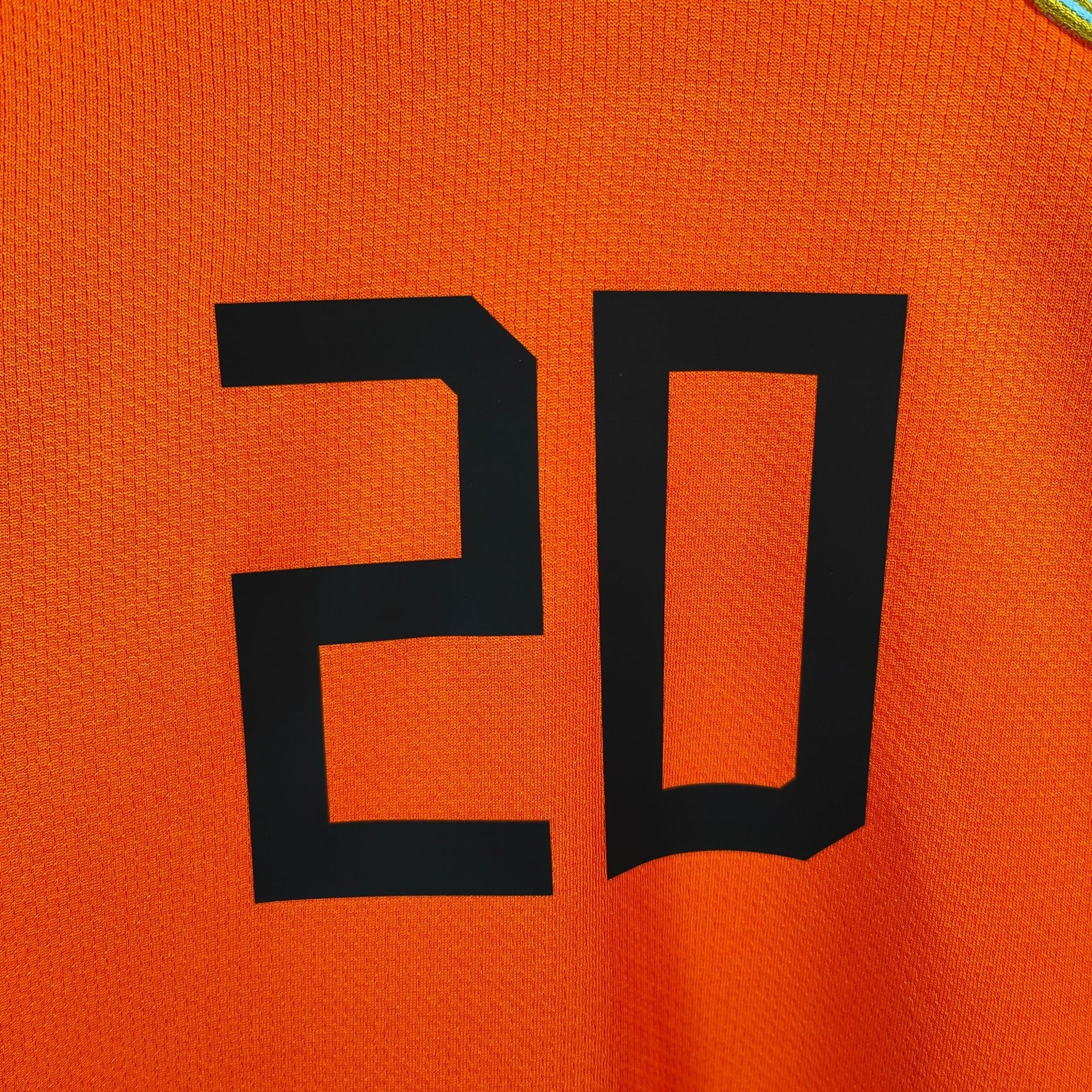 2006 - 08 Netherlands Home Shirt Sneijder 20 - 9.5/10 - (M) - Eternal Pitch
