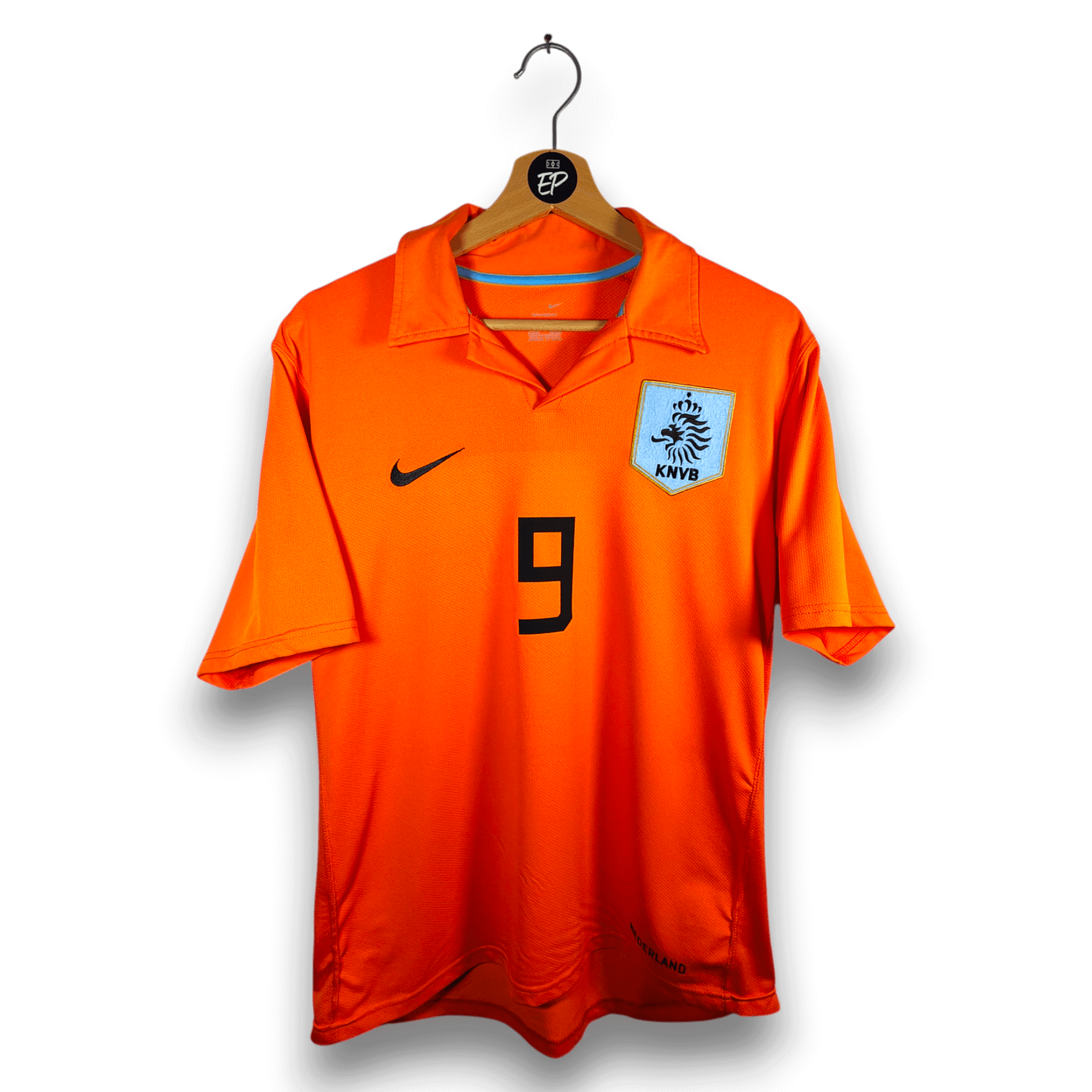 2006 - 08 Netherlands Home Shirt van Nistelrooy 9 - 9/10 - (M) - Eternal Pitch