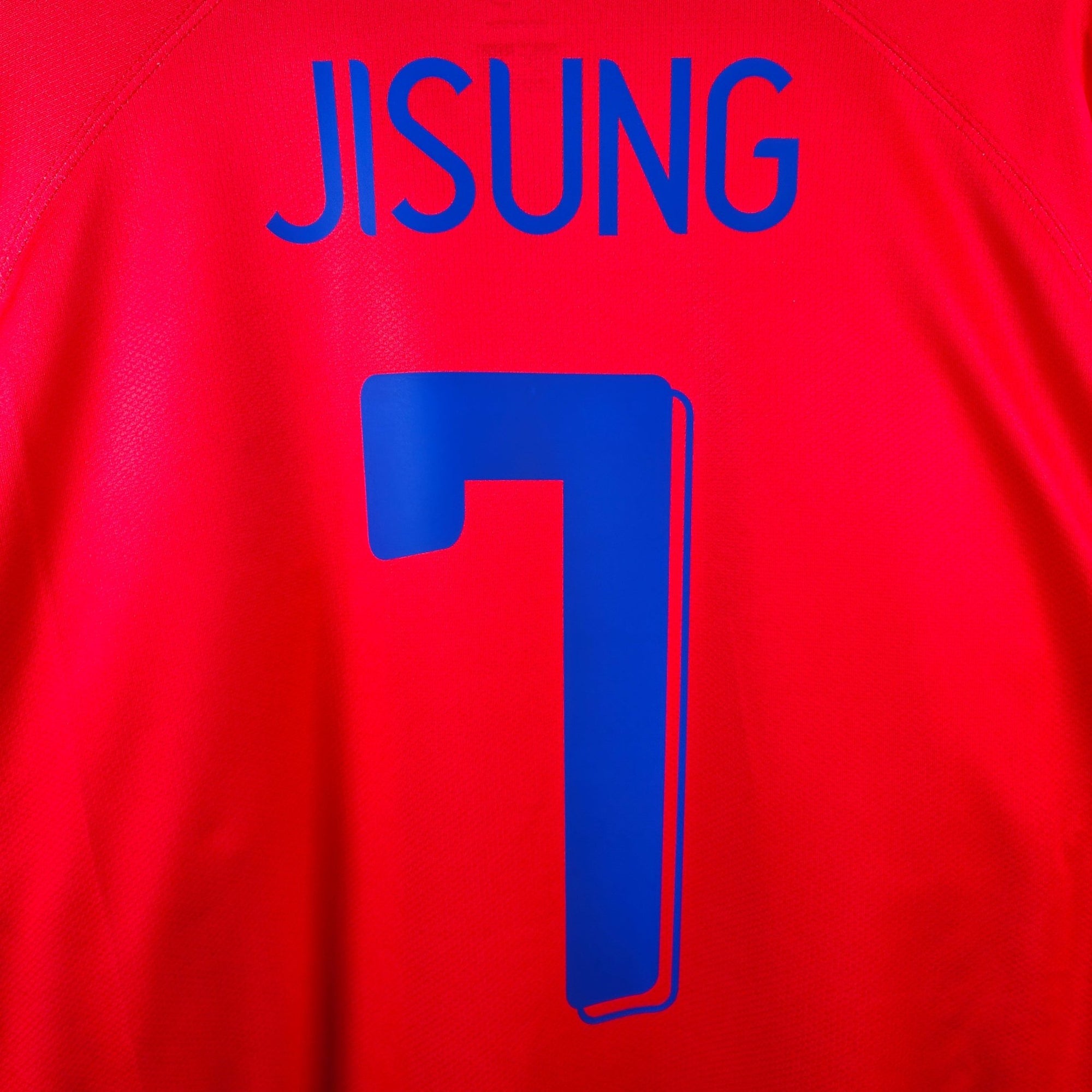 2006 - 08 South Korea Home Shirt Jisung (Park) 7 - 9/10 - (XL) - Eternal Pitch