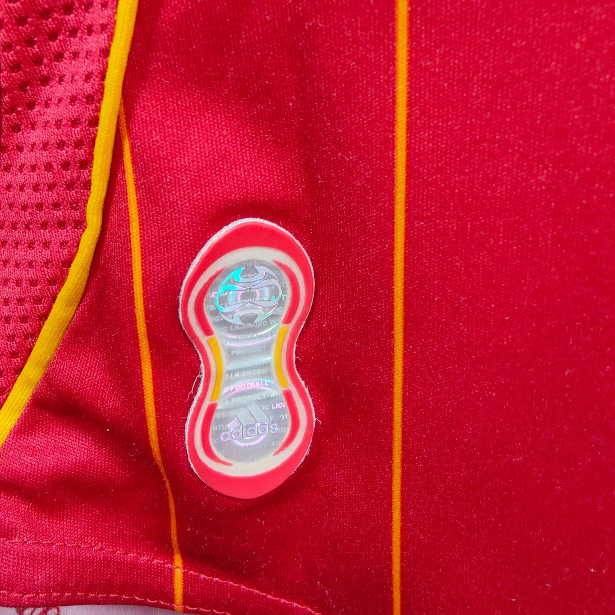 2006 - 08 Spain Home Shirt Ramos 15 - 9.5/10 - (L) - Eternal Pitch