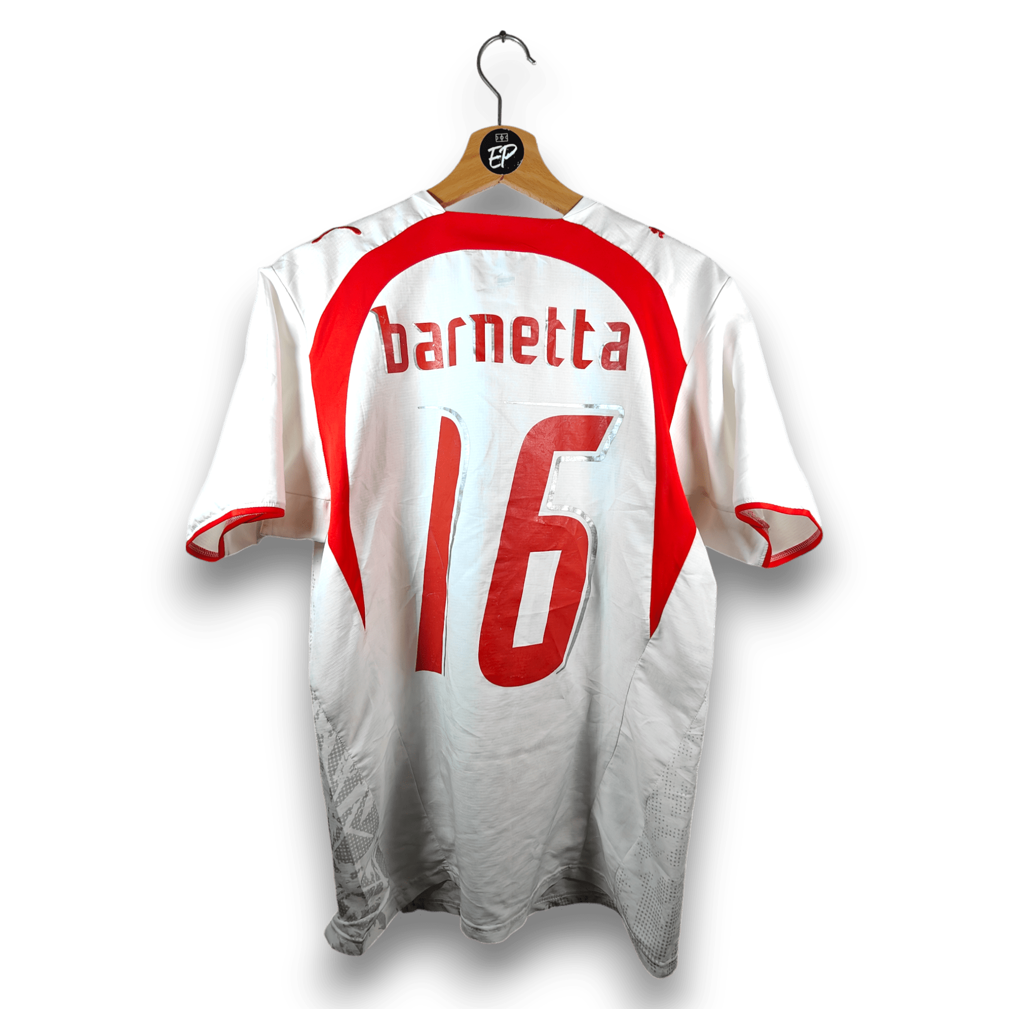 2006 - 08 Switzerland Away Shirt Barnetta 16 - 8/10 - (S) - Eternal Pitch