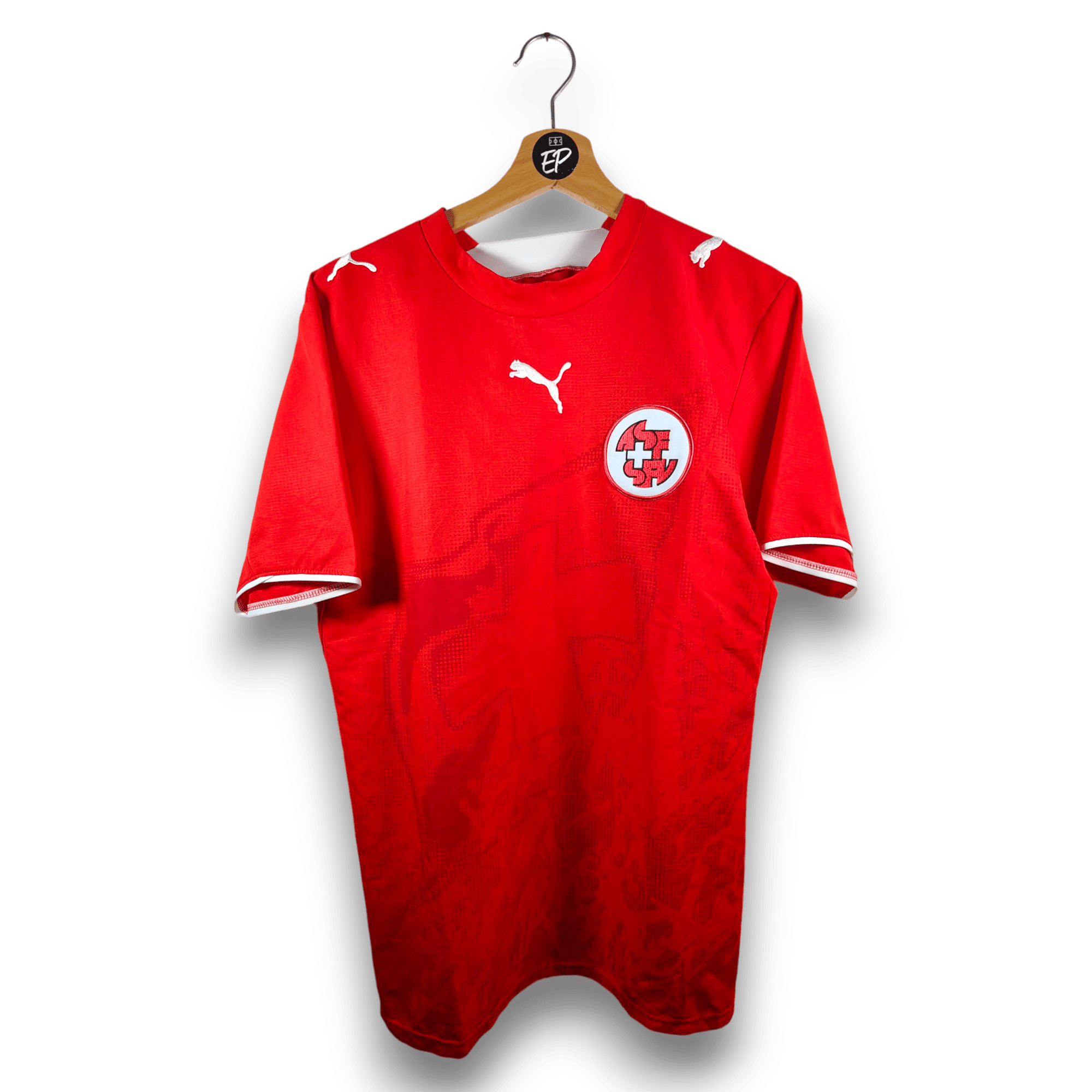 2006 - 08 Switzerland Home Shirt - 8/10 - (S) - Eternal Pitch