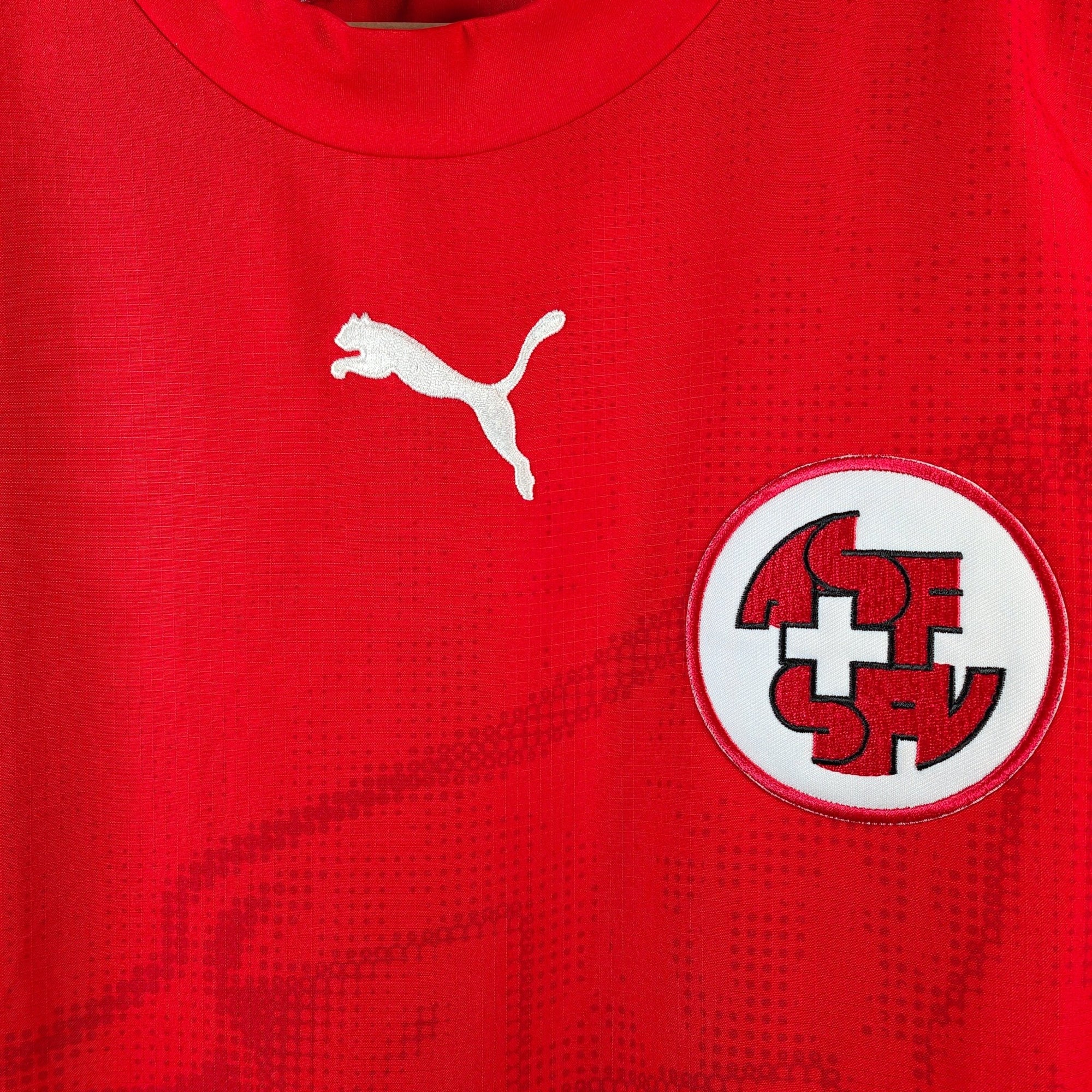 2006 - 08 Switzerland Home Shirt - 8/10 - (S) - Eternal Pitch