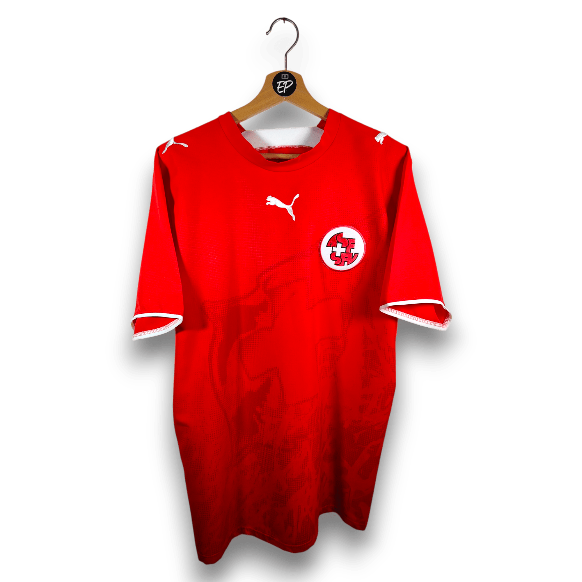 2006 - 08 Switzerland Home Shirt - 9.5/10 - (M) - Eternal Pitch