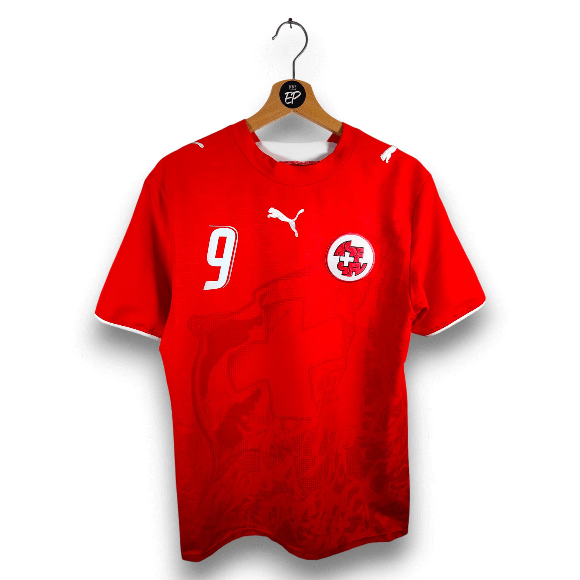 2006 - 08 Switzerland Home Shirt Frei 9 - 9/10 - (S) - Eternal Pitch