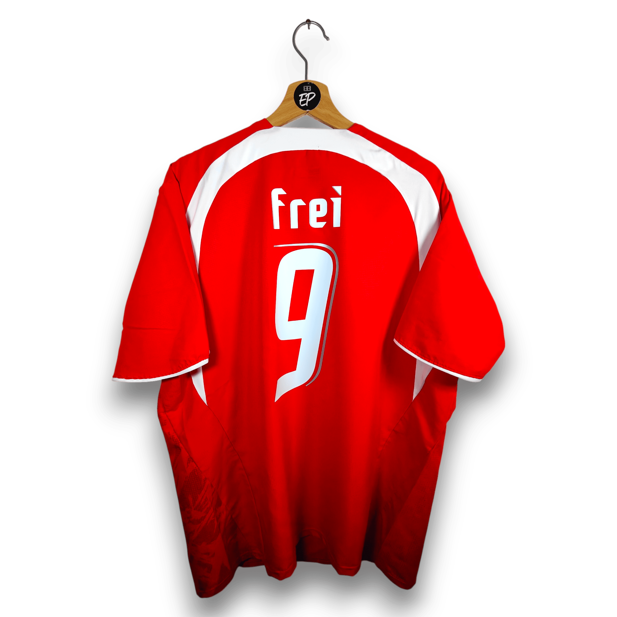 2006 - 08 Switzerland Home Shirt Frei 9 - 9/10 - (XL) - Eternal Pitch