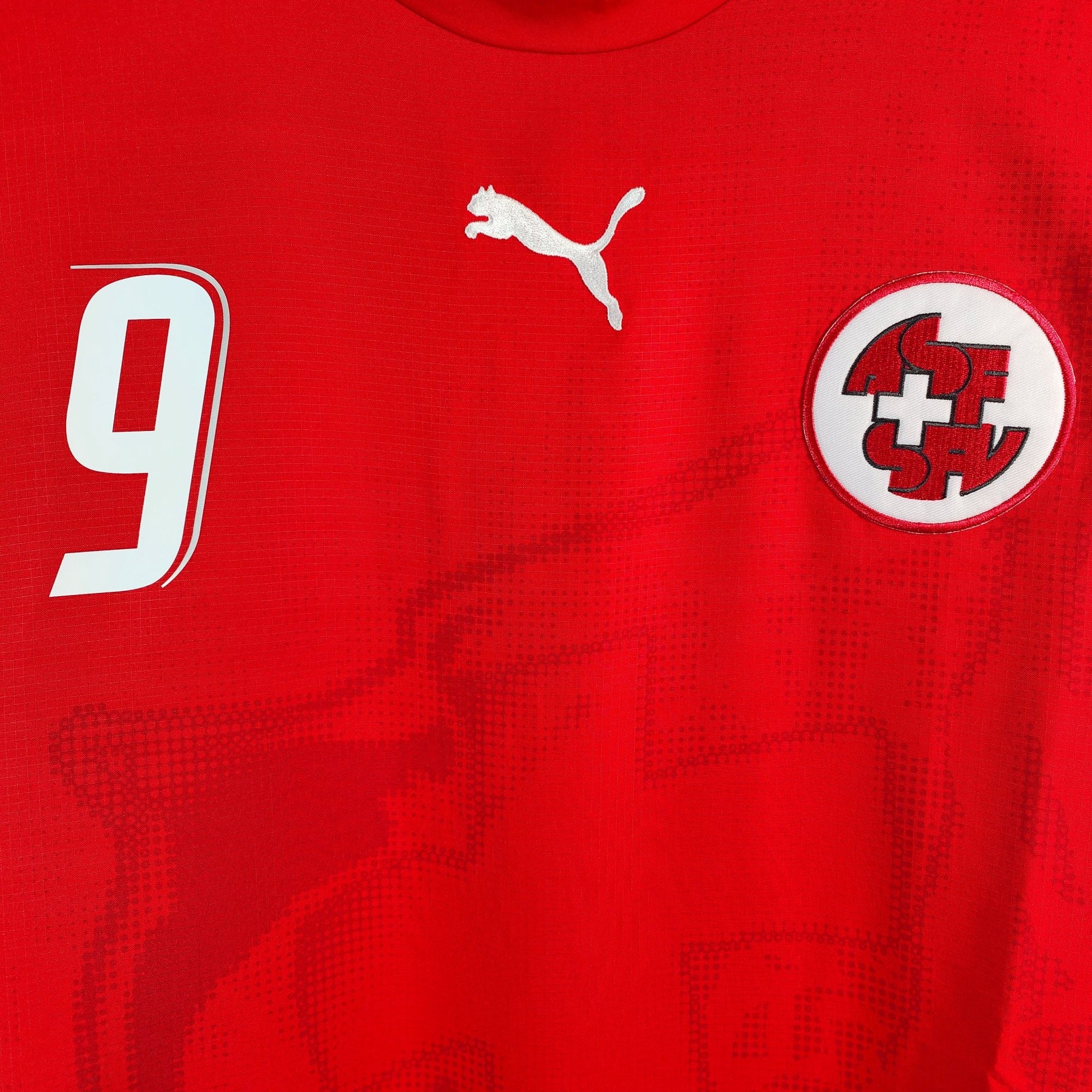 2006 - 08 Switzerland Home Shirt Frei 9 - 9/10 - (XL) - Eternal Pitch