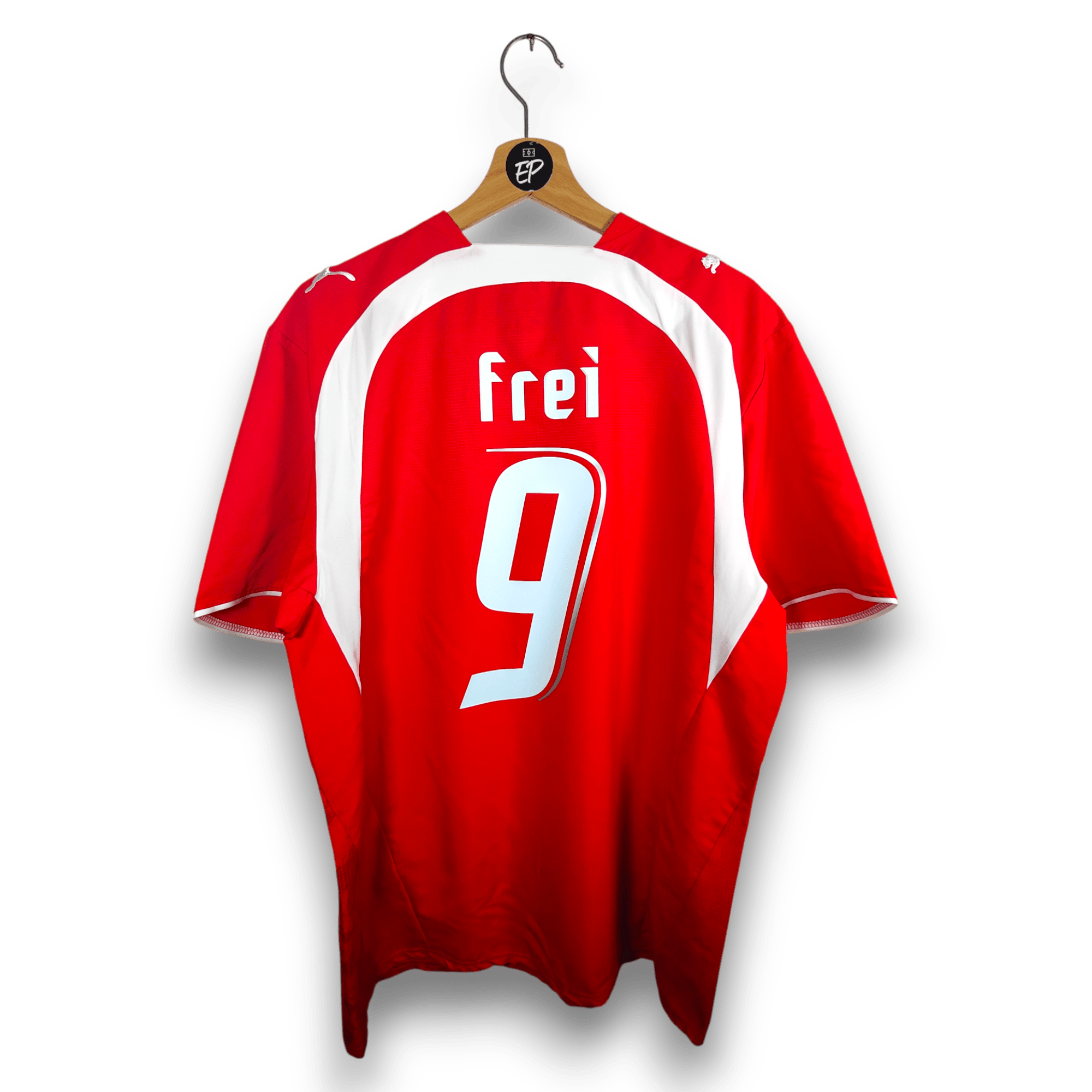 2006 - 08 Switzerland Home Shirt Frei 9 - 9.5/10 - (L) - Eternal Pitch
