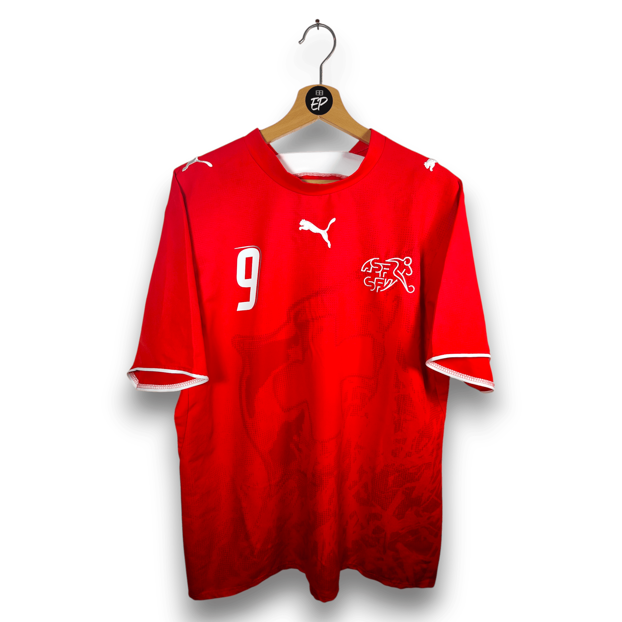 2006 - 08 Switzerland Home Shirt Frei 9 - 9.5/10 - (L) - Eternal Pitch