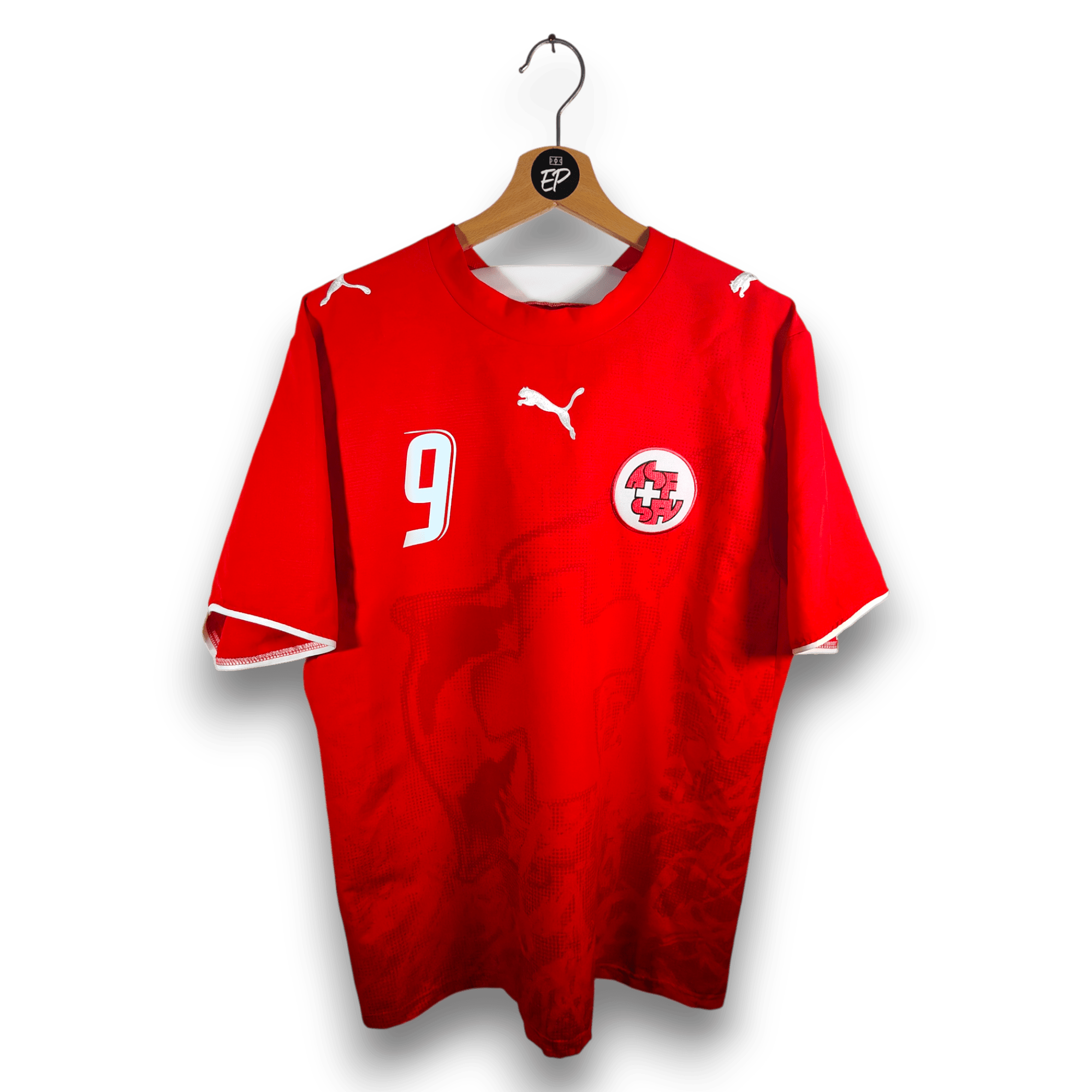 2006 - 08 Switzerland Home Shirt Frei 9 - 9.5/10 - (M) - Eternal Pitch