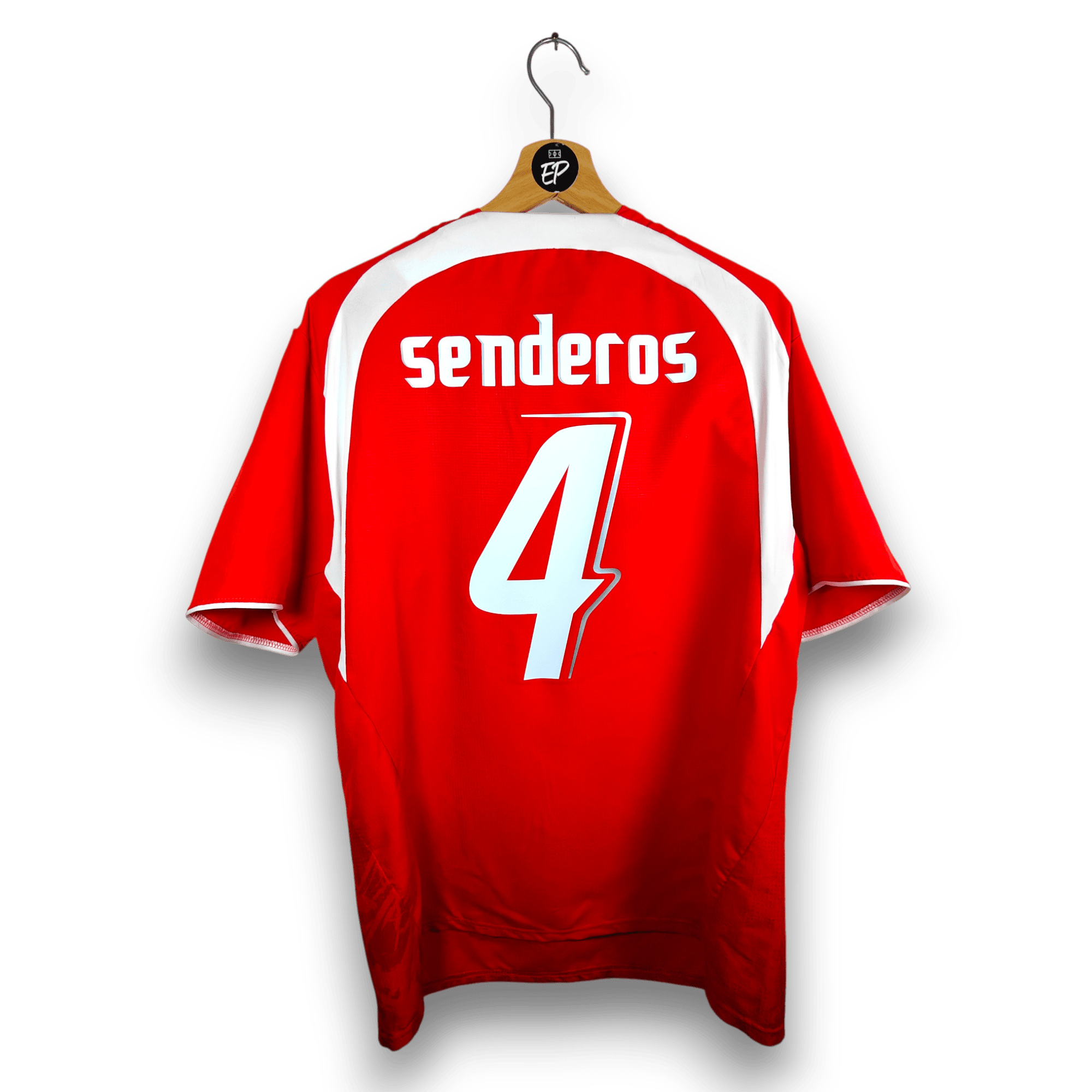 2006 - 08 Switzerland Home Shirt Senderos 4 - 9/10 - (L) - Eternal Pitch
