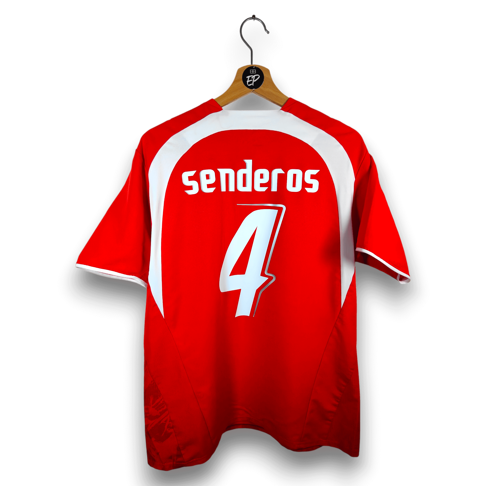 2006 - 08 Switzerland Home Shirt Senderos 4 - 9.5/10 - (M) - Eternal Pitch