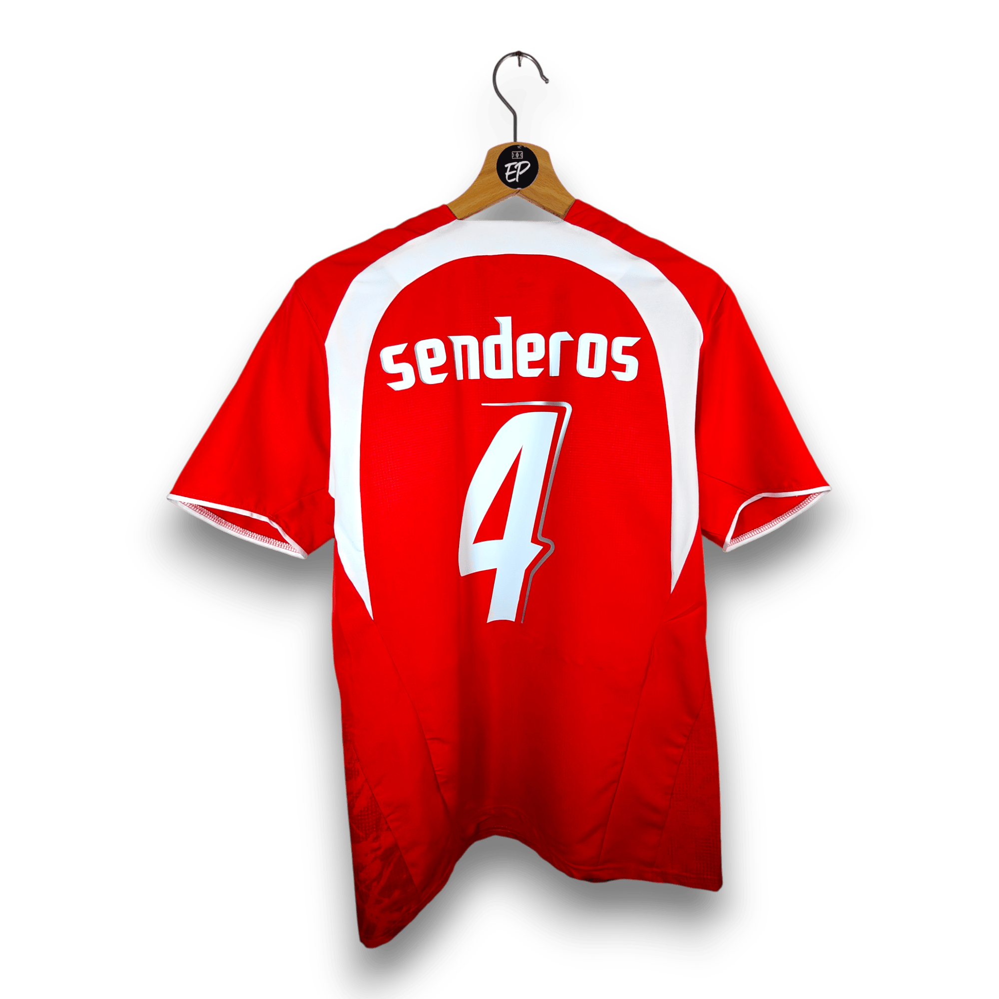 2006 - 08 Switzerland Home Shirt Senderos 4 - 9.5/10 - (S) - Eternal Pitch