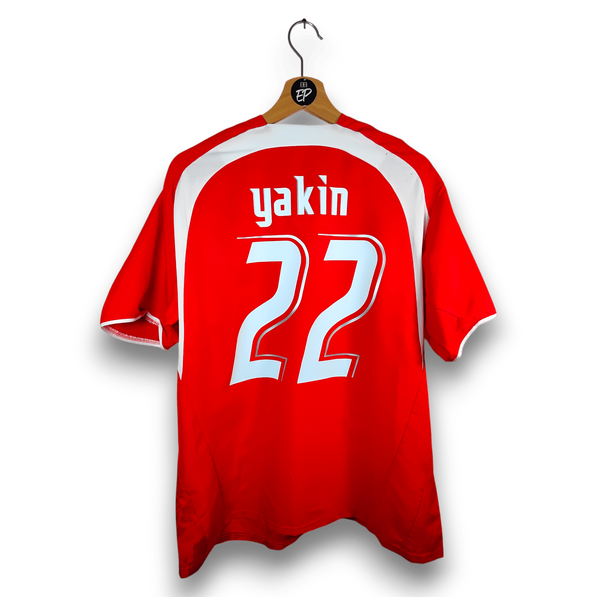 2006 - 08 Switzerland Home Shirt Yakin 22 - 9/10 - (L) - Eternal Pitch