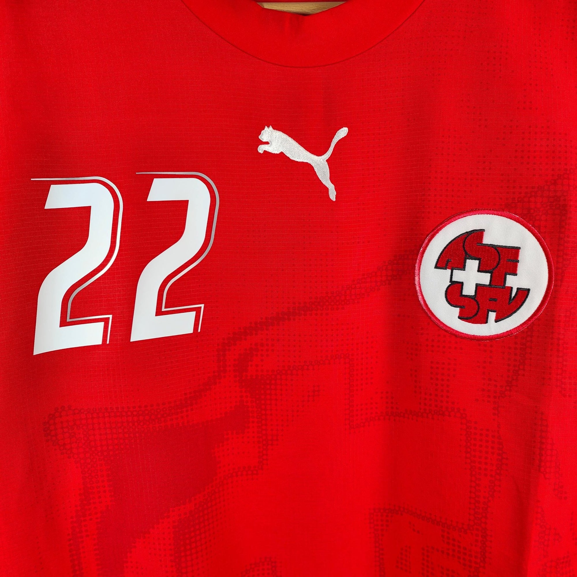 2006 - 08 Switzerland Home Shirt Yakin 22 - 9.5/10 - (M) - Eternal Pitch