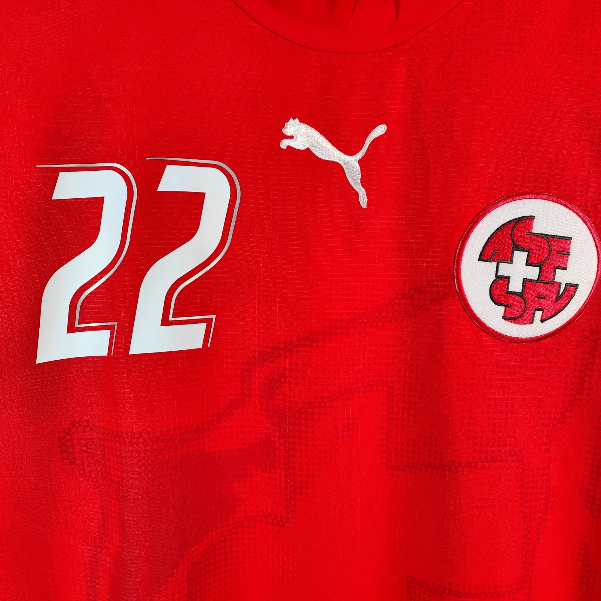 2006 - 08 Switzerland Home Shirt Yakin 22 - 9.5/10 - (S) - Eternal Pitch