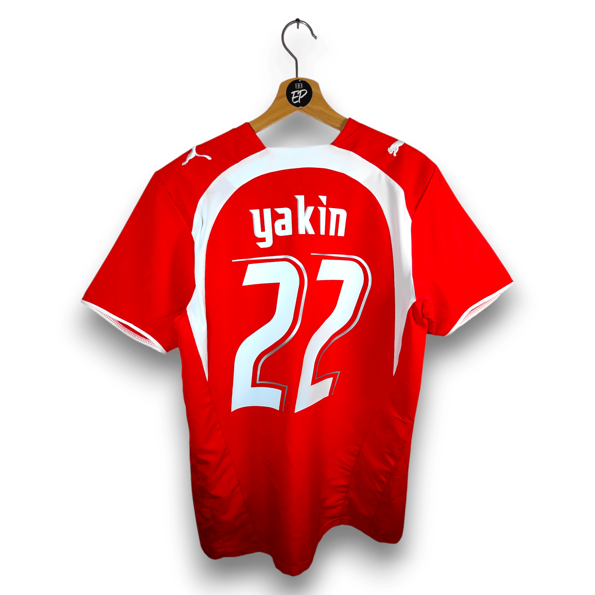 2006 - 08 Switzerland Home Shirt Yakin 22 - 9.5/10 - (S) - Eternal Pitch