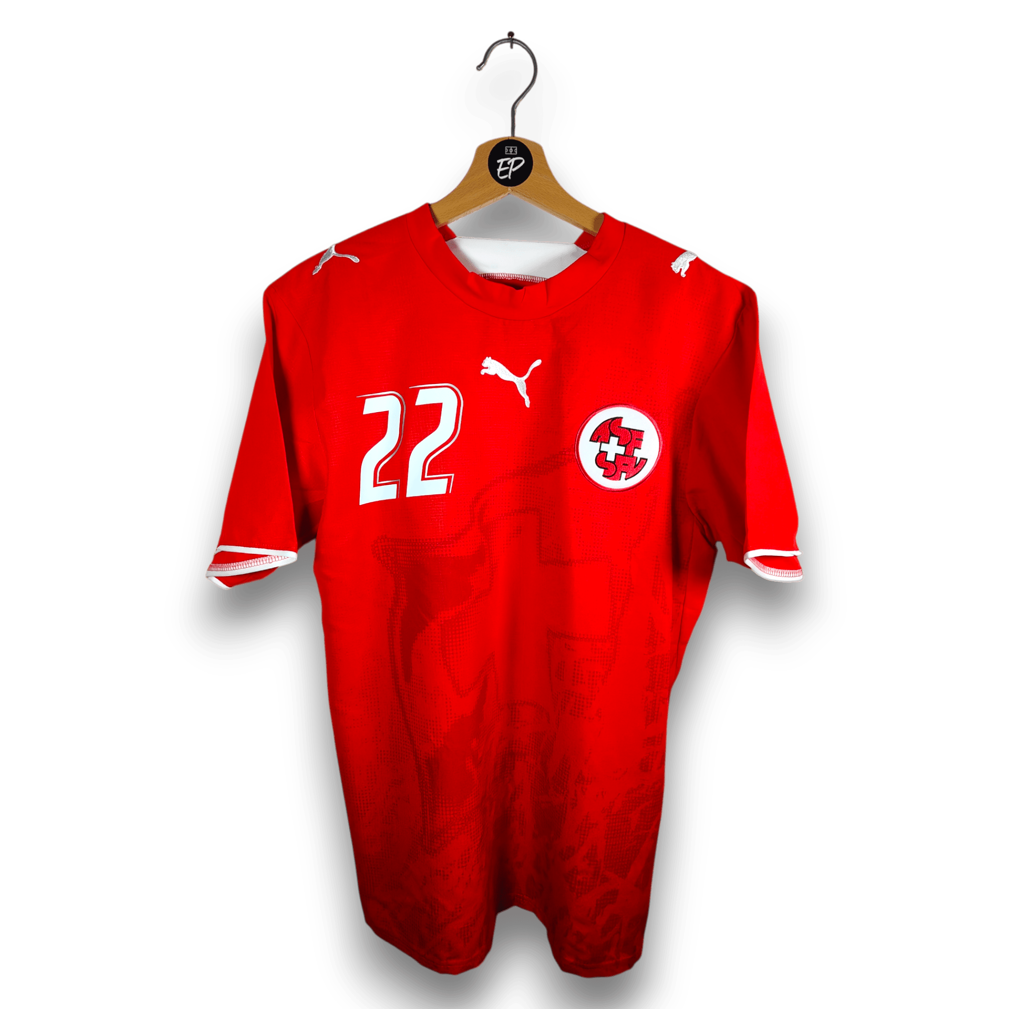 2006 - 08 Switzerland Home Shirt Yakin 22 - 9.5/10 - (S) - Eternal Pitch